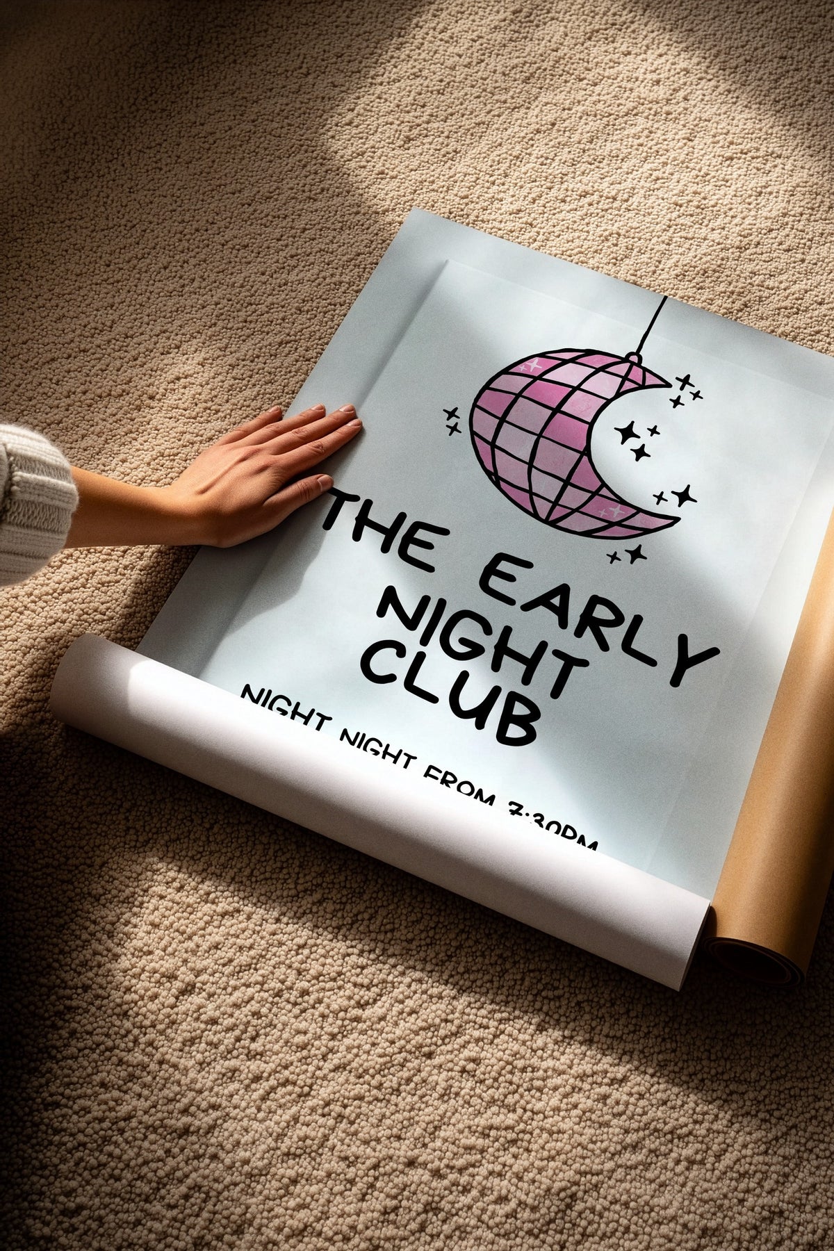 THE EARLY NIGHT CLUB Çerçevesiz Poster