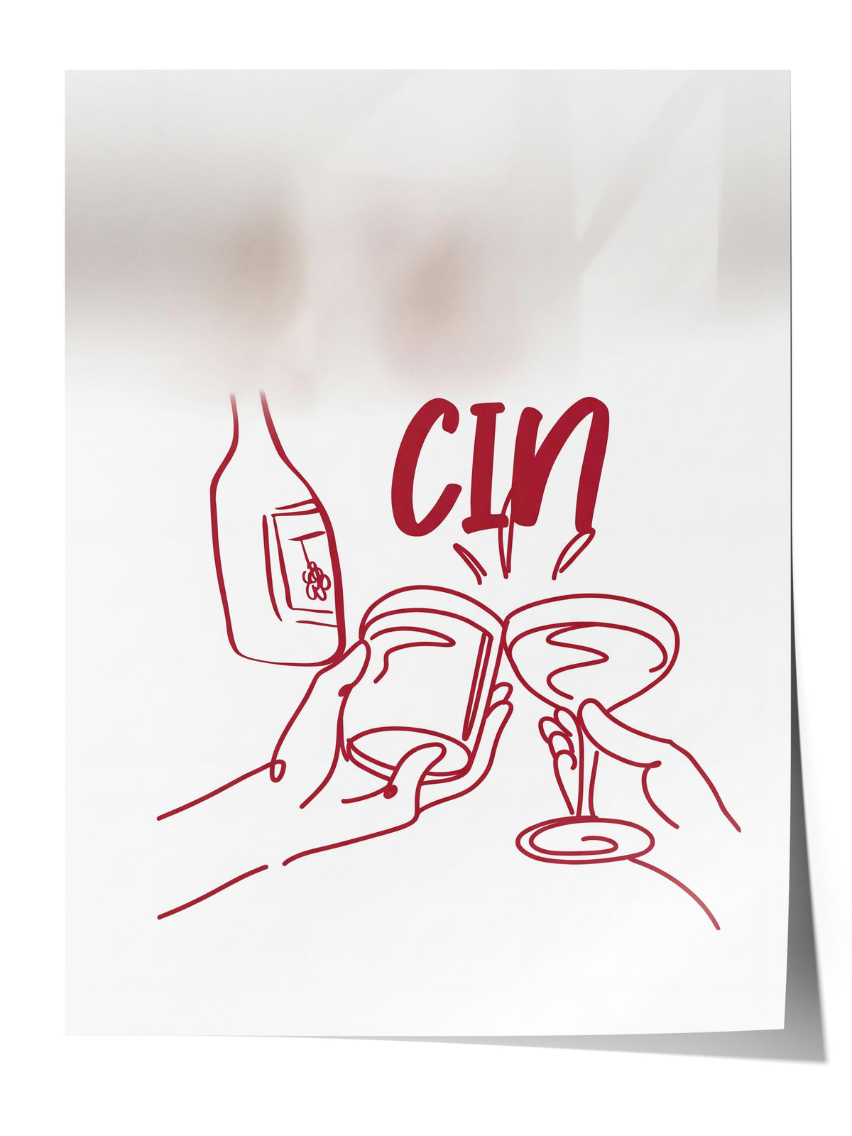 CİN Çerçevesiz Poster