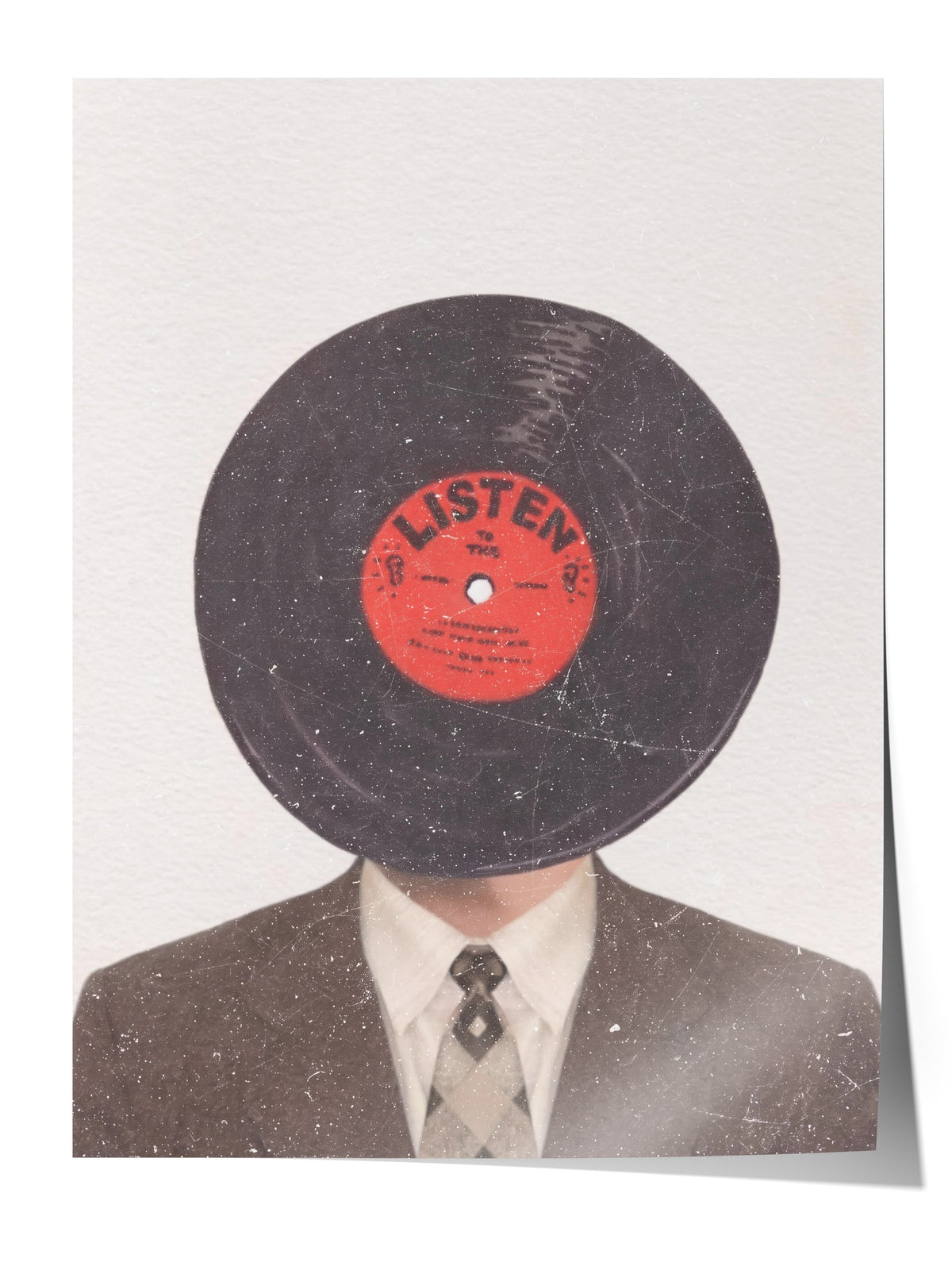 Listen Çerçevesiz Poster