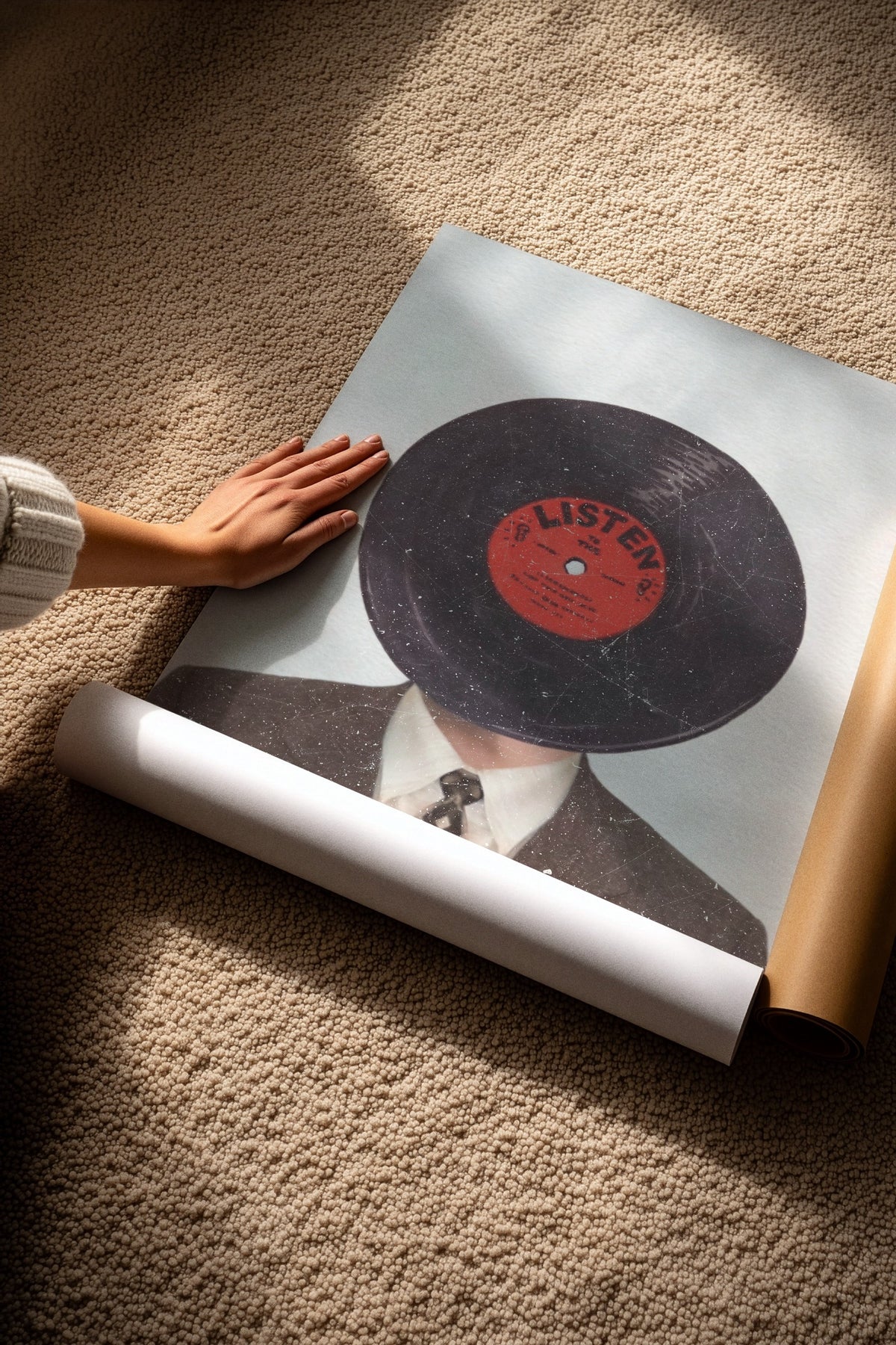 Listen Çerçevesiz Poster