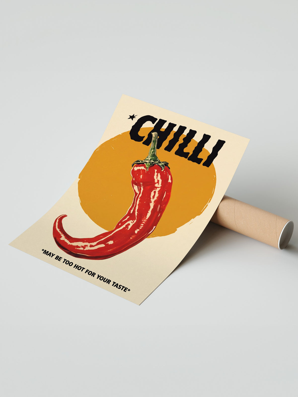 CHILLI Çerçevesiz Poster