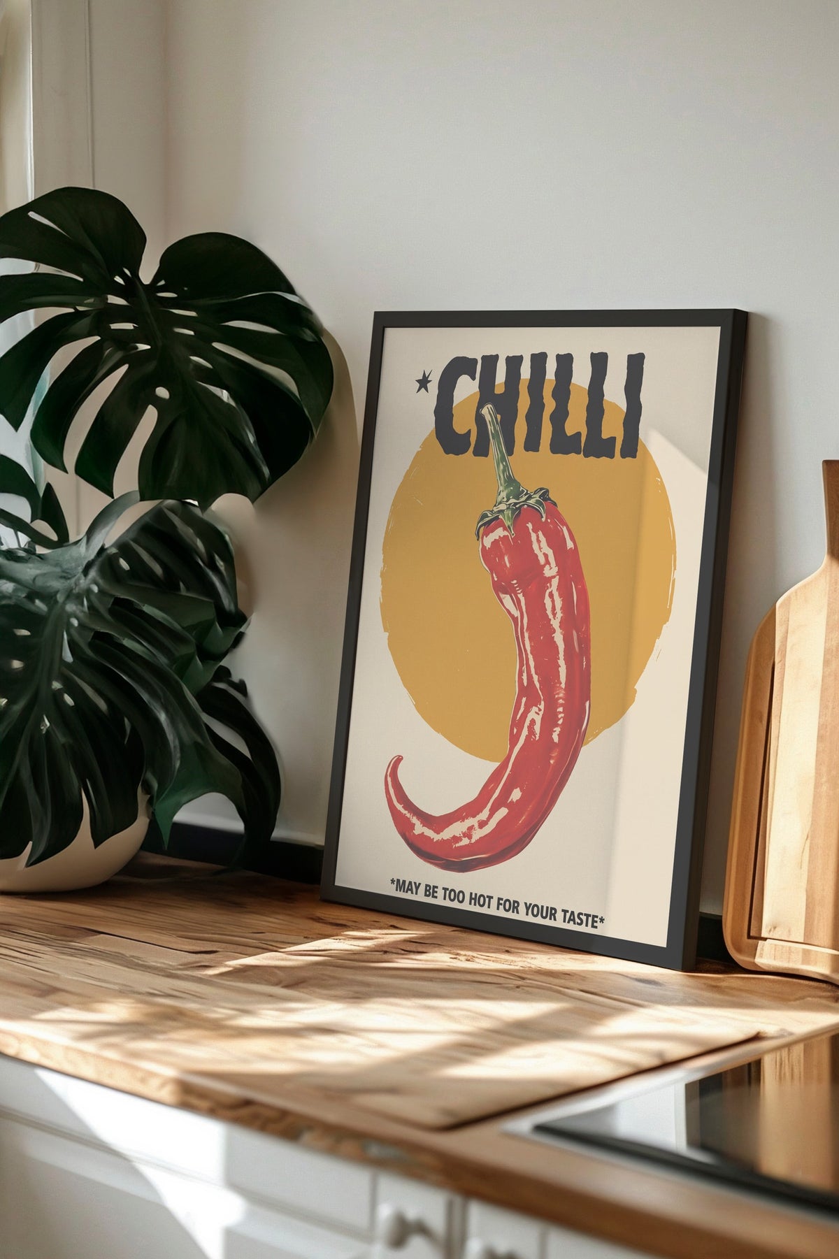 CHILLI Poster – Siyah Çerçeveli Tablo