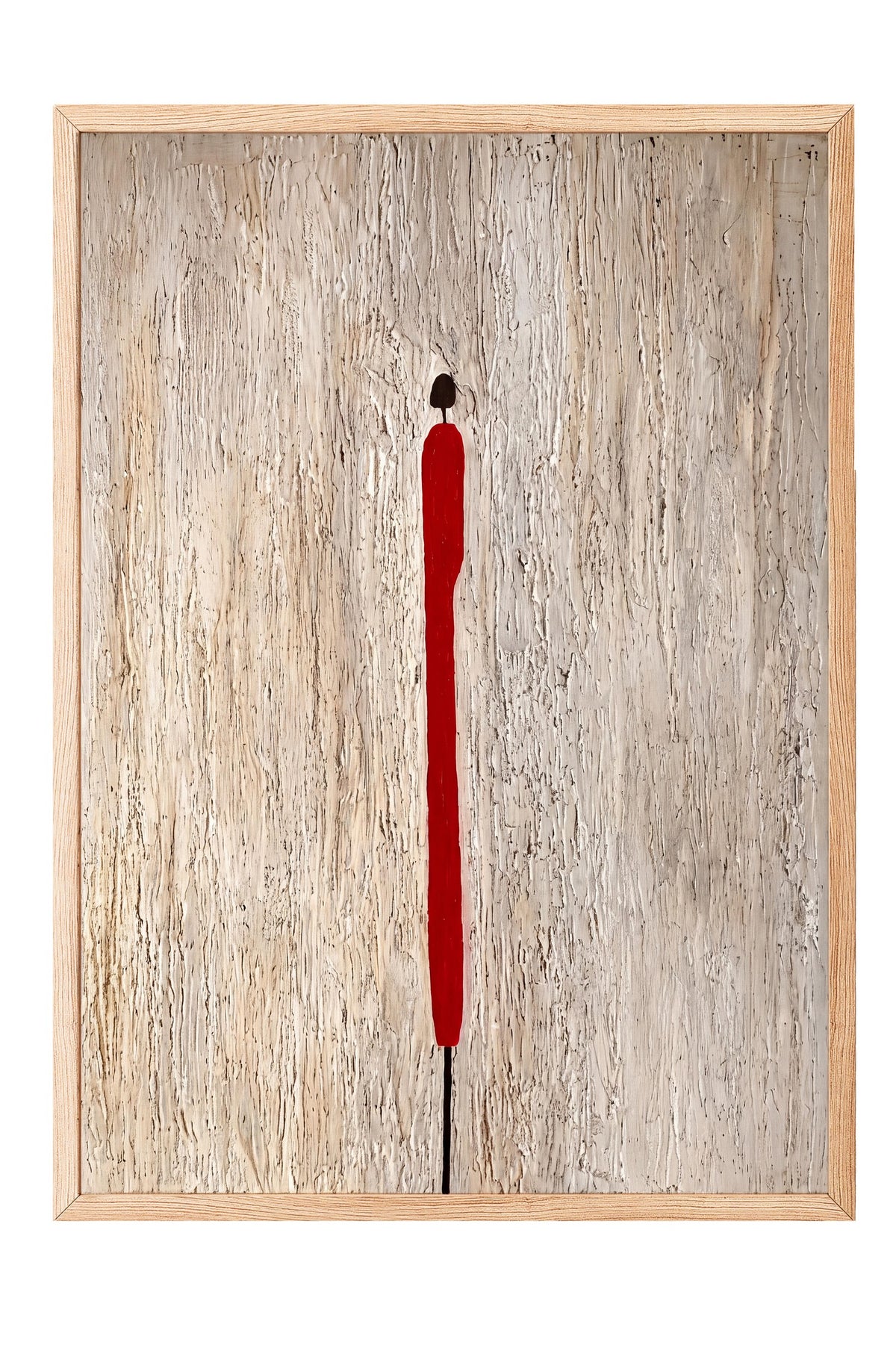 Soyut İnsan Figürü Poster – Ahşap Çerçeveli Tablo