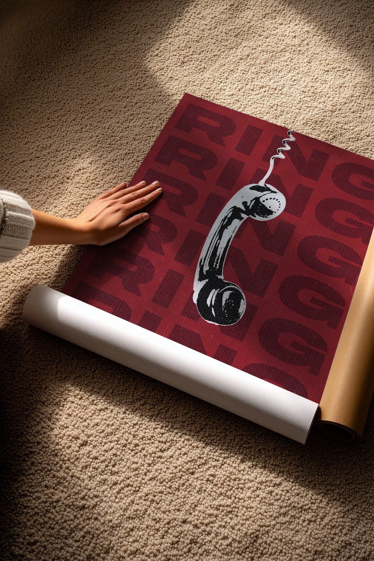 RING RING RING Çerçevesiz Poster