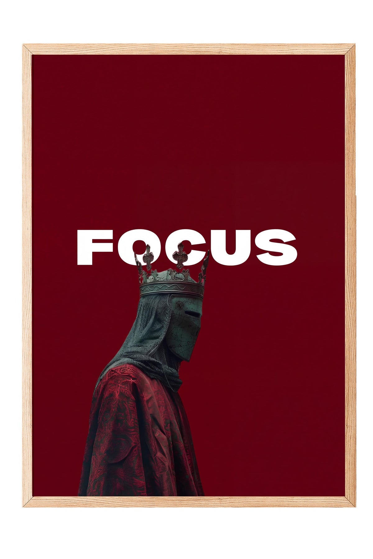 FOCUS Poster – Ahşap Çerçeveli Tablo