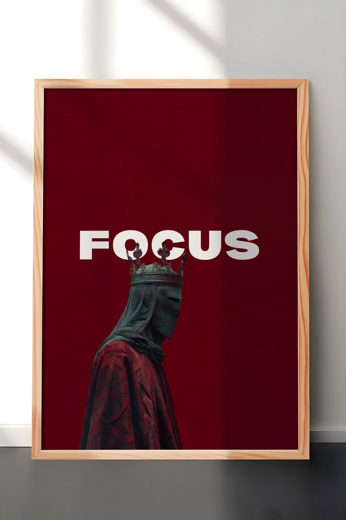 FOCUS Poster – Ahşap Çerçeveli Tablo