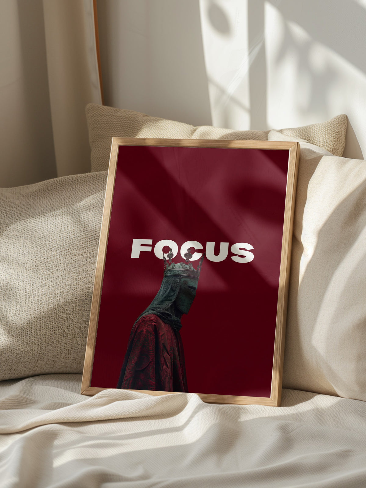 FOCUS Poster – Ahşap Çerçeveli Tablo