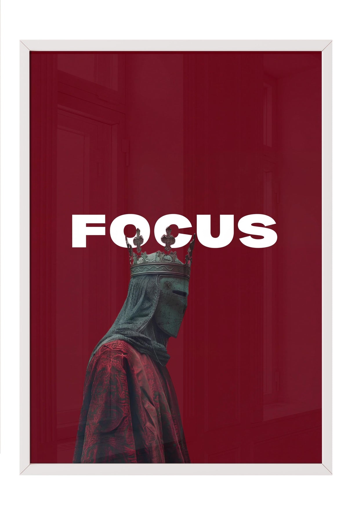FOCUS Poster – Beyaz Çerçeveli Tablo