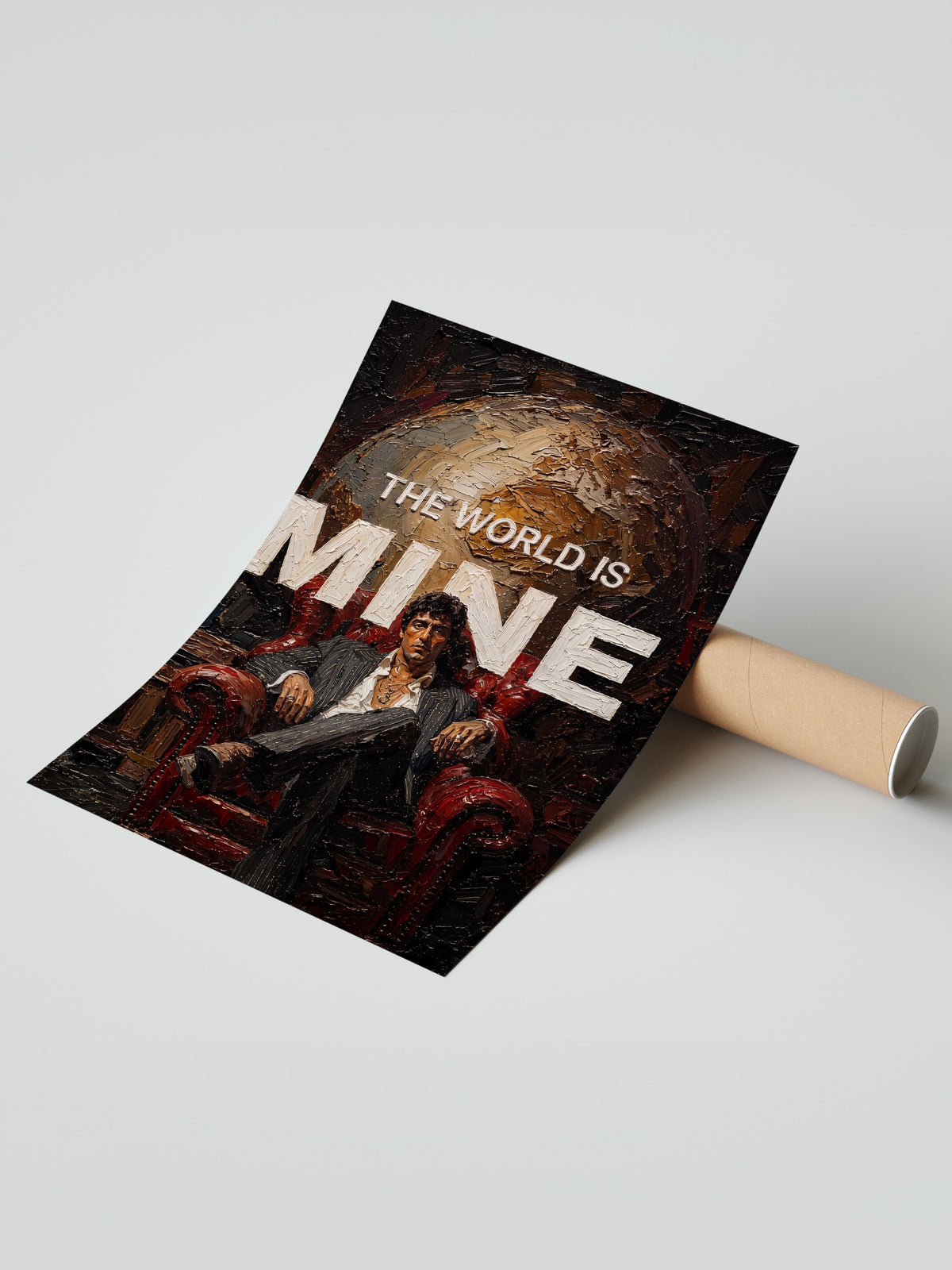 The World is Mine Çerçevesiz Poster