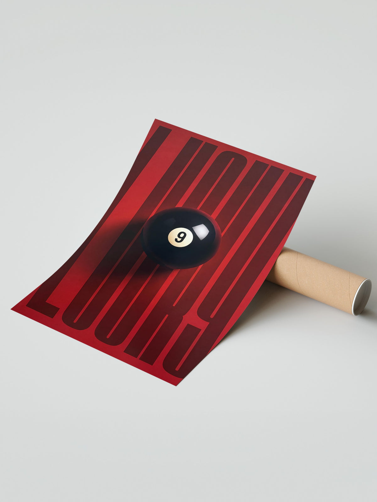 LUCKY Çerçevesiz Poster