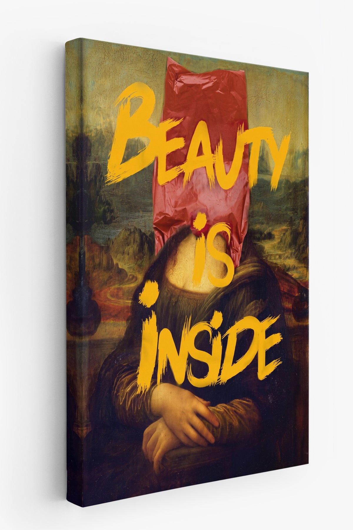 Beauty Is Inside Kanvas Tablo