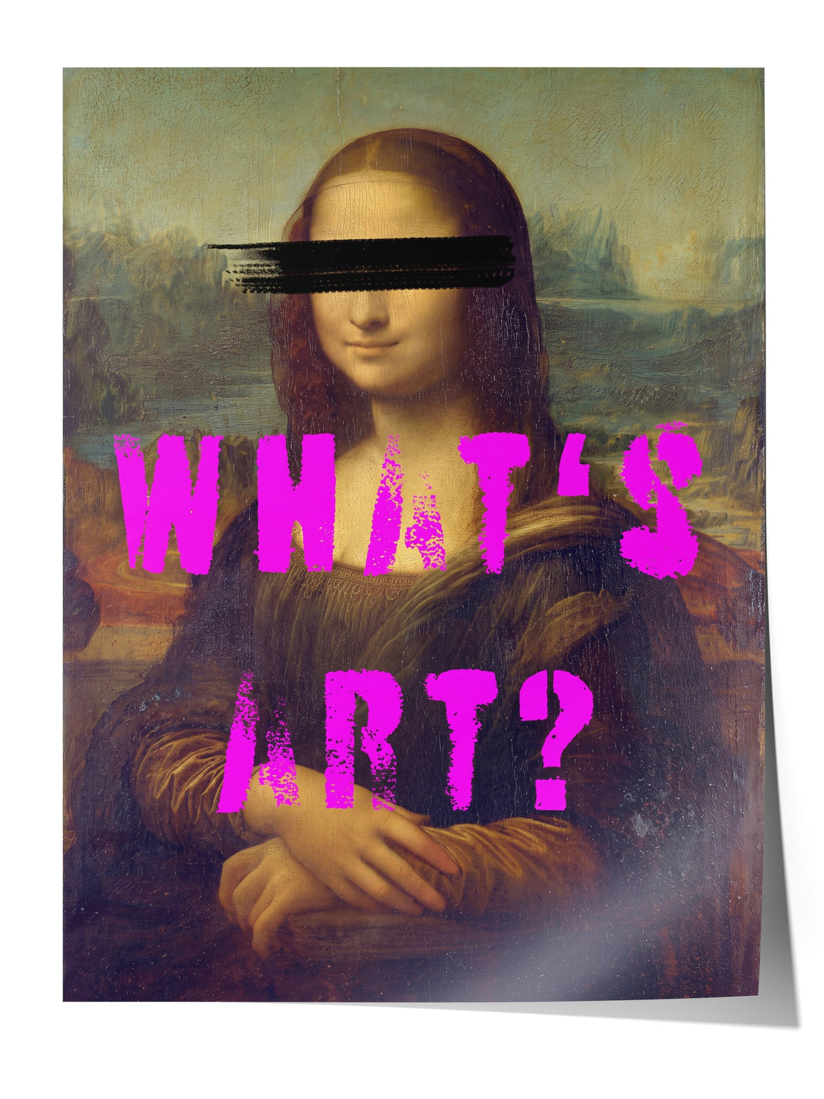 WHAT'S ART? Çerçevesiz Poster