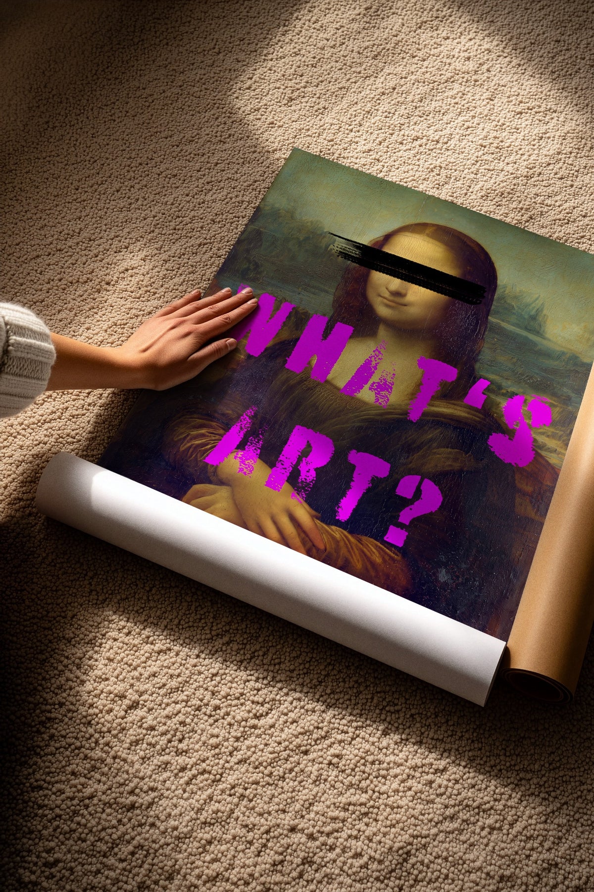 WHAT'S ART? Çerçevesiz Poster