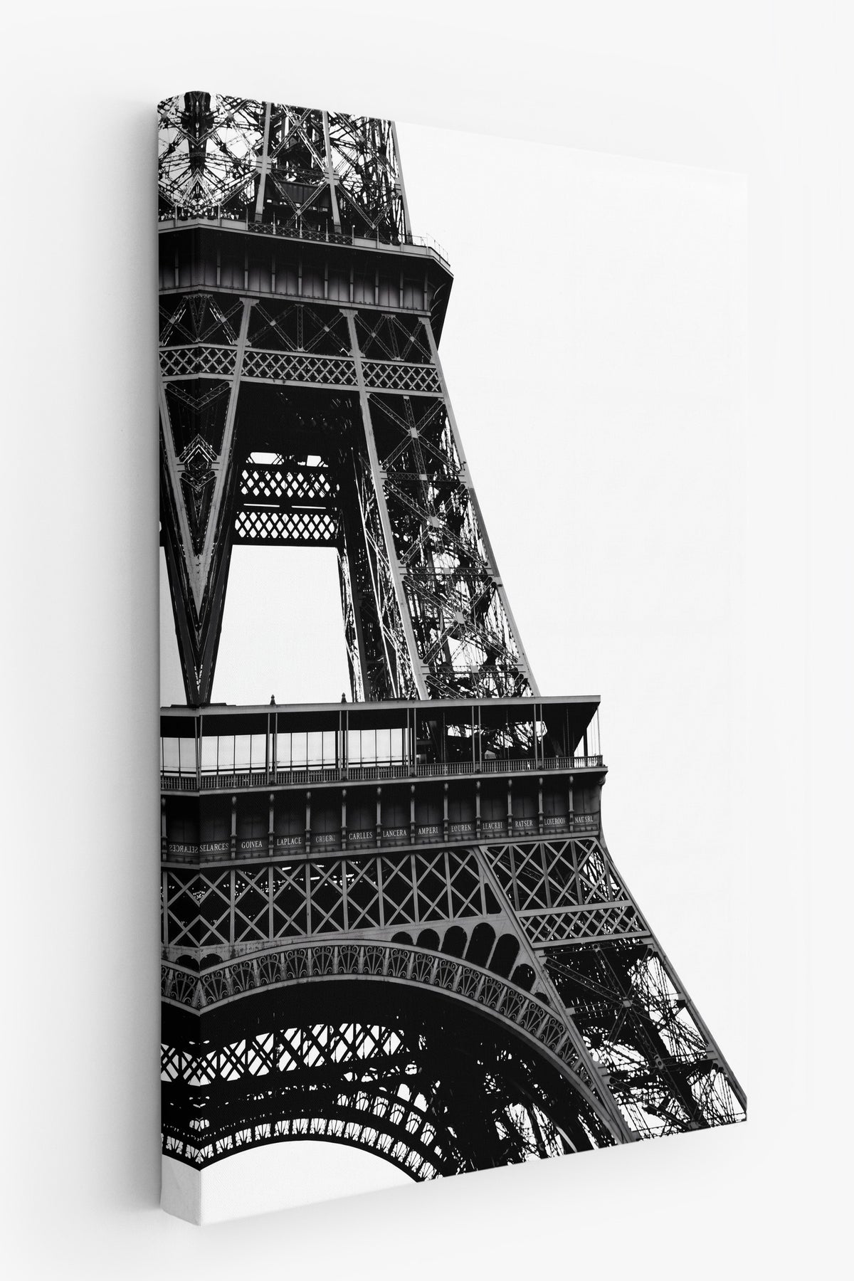Eiffel Kulesi Detayları Kanvas Tablo