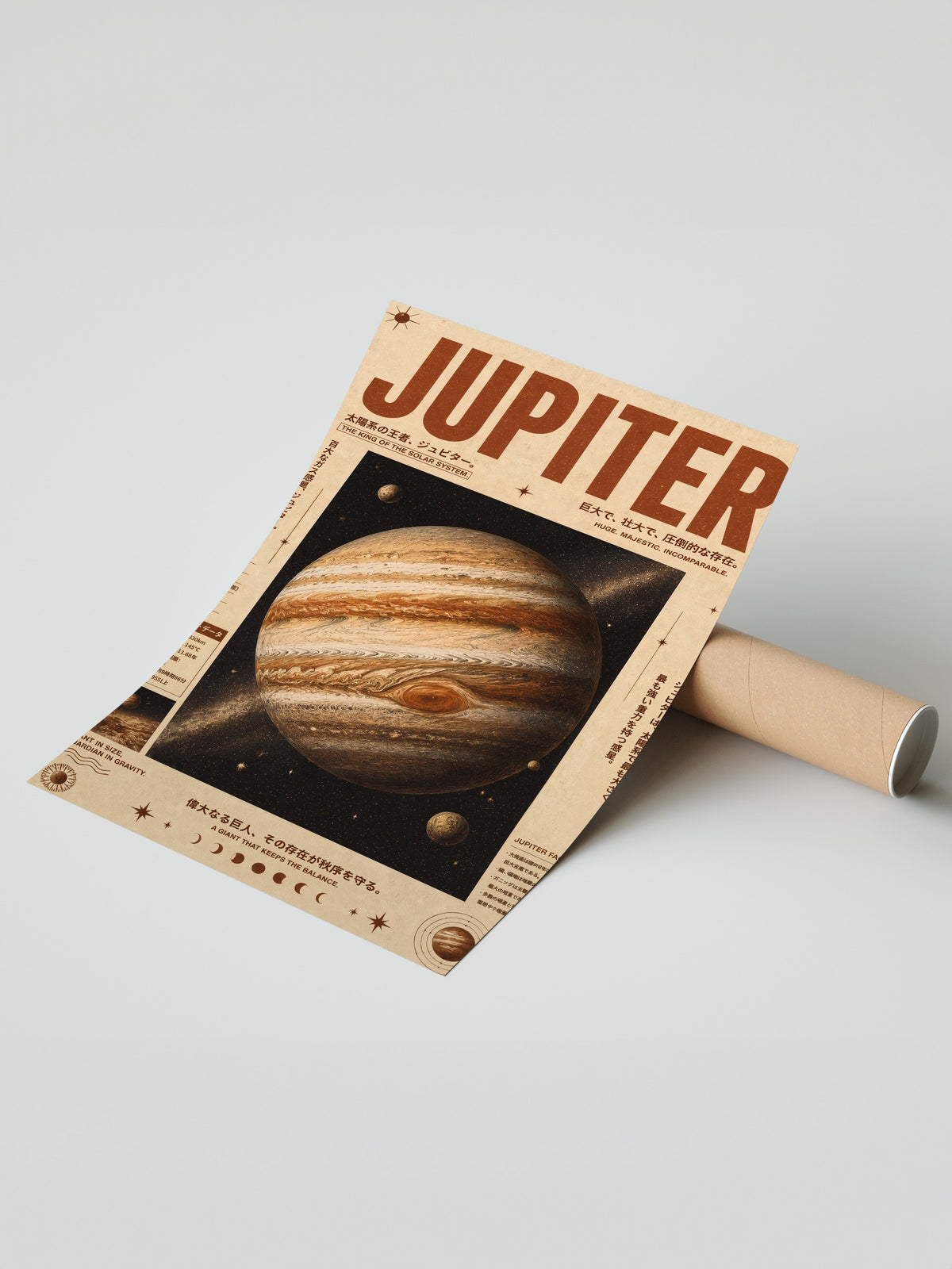 JUPITER Çerçevesiz Poster