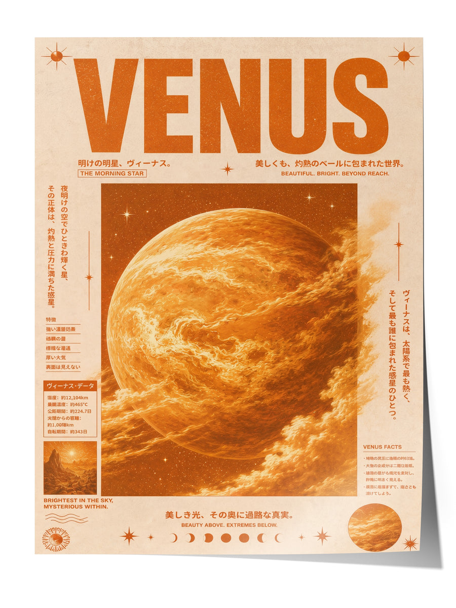 VENUS Çerçevesiz Poster