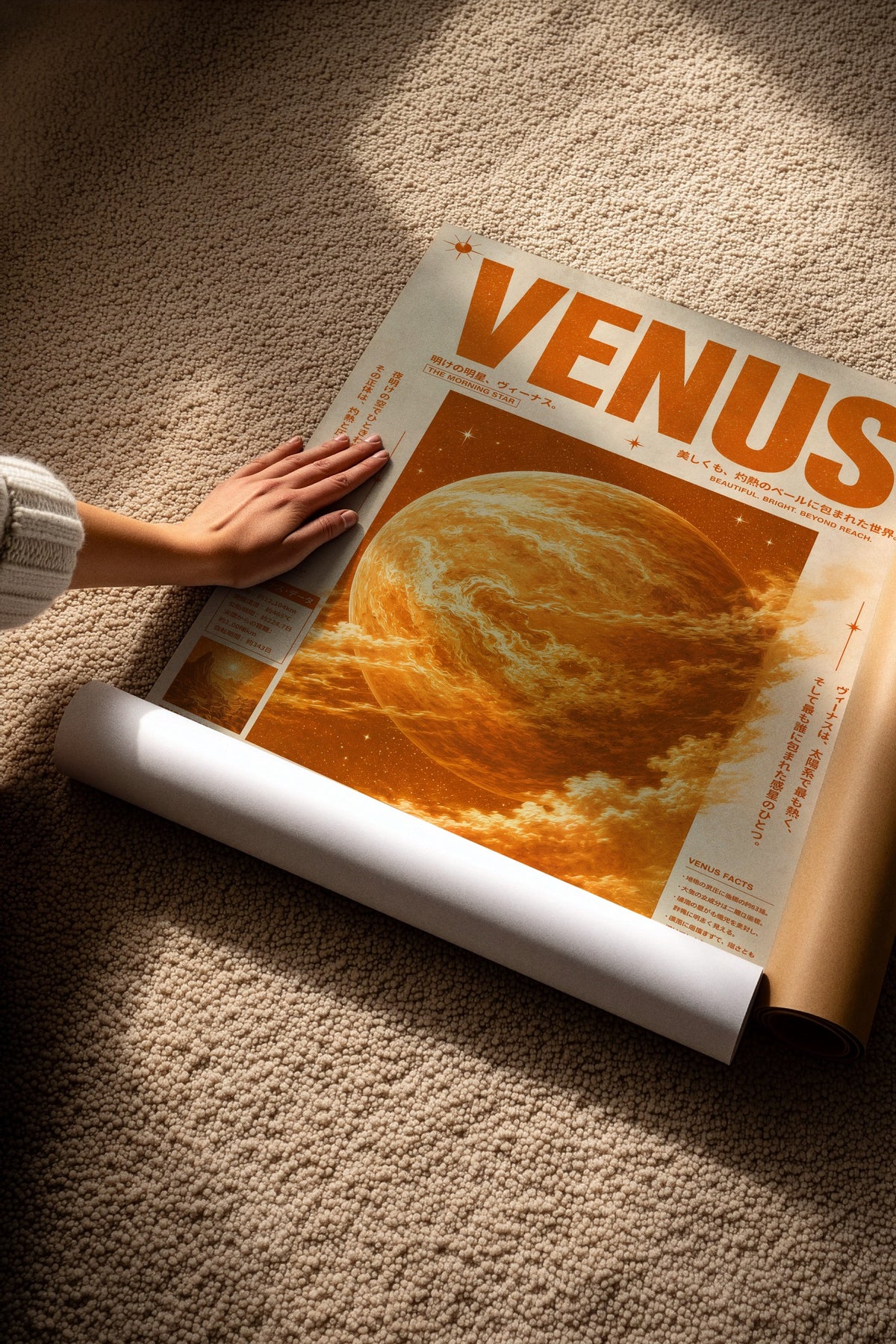 VENUS Çerçevesiz Poster