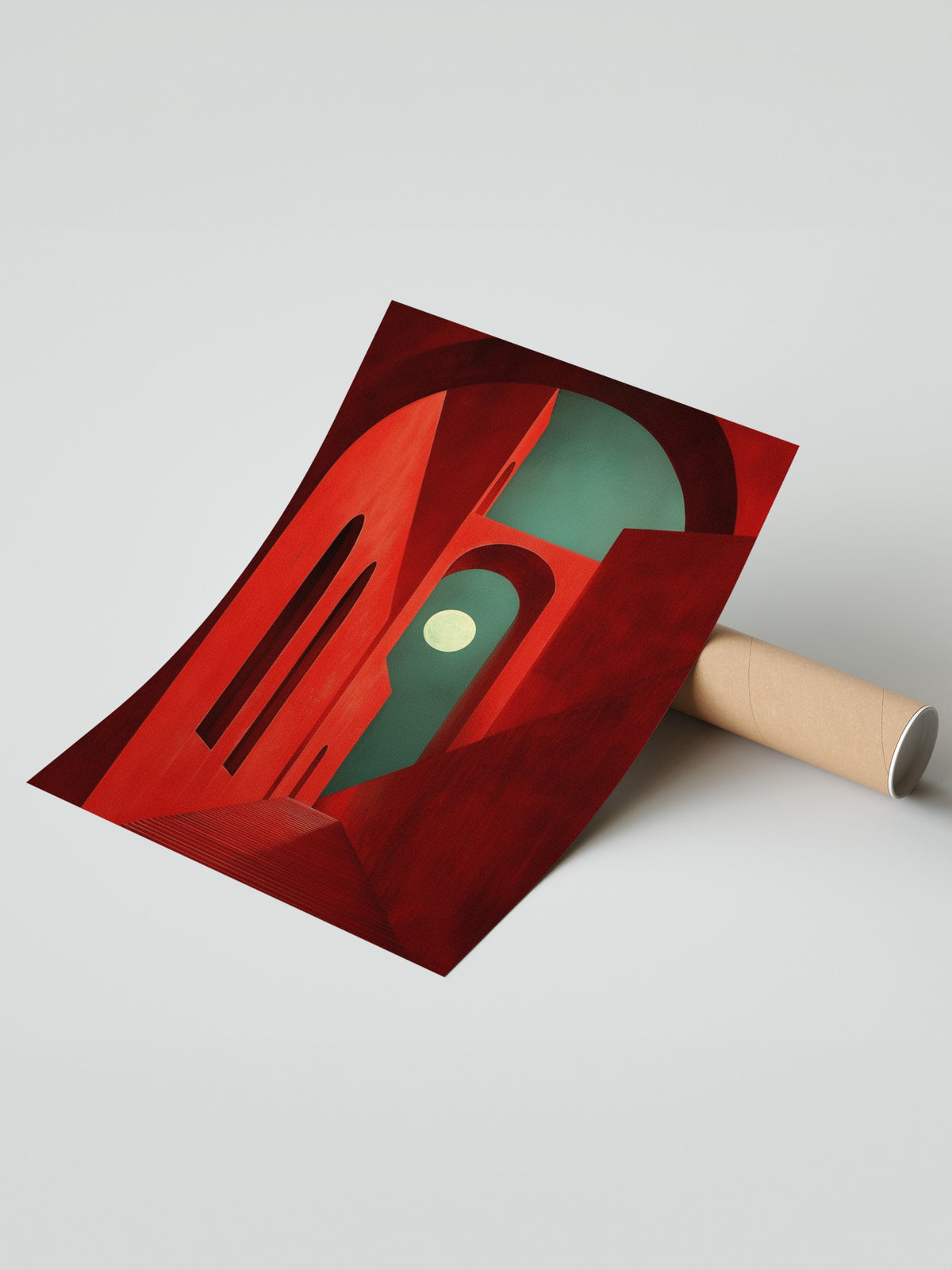 Kızıl Kemerler ve Ay Işığı Çerçevesiz Poster