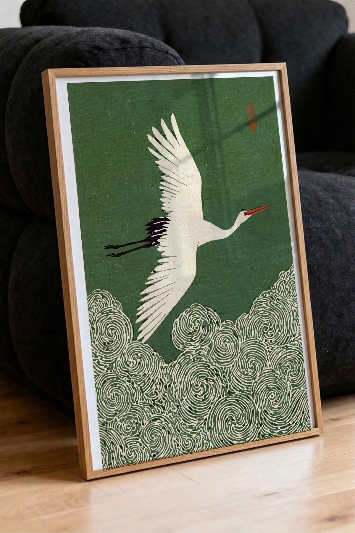 Turnanın Uçuşu Poster – Ahşap Çerçeveli Tablo