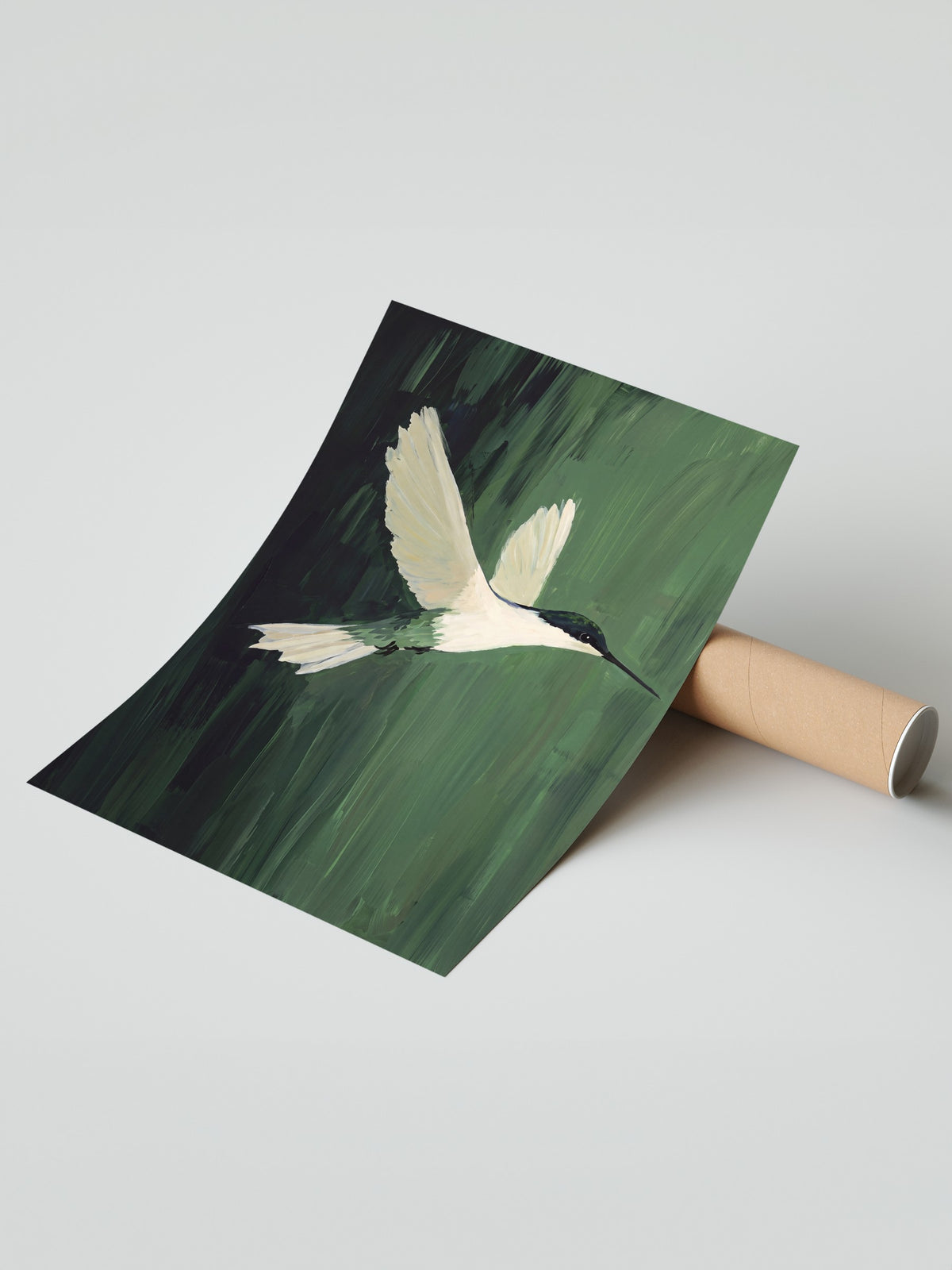 Uçan Kolibri Çerçevesiz Poster
