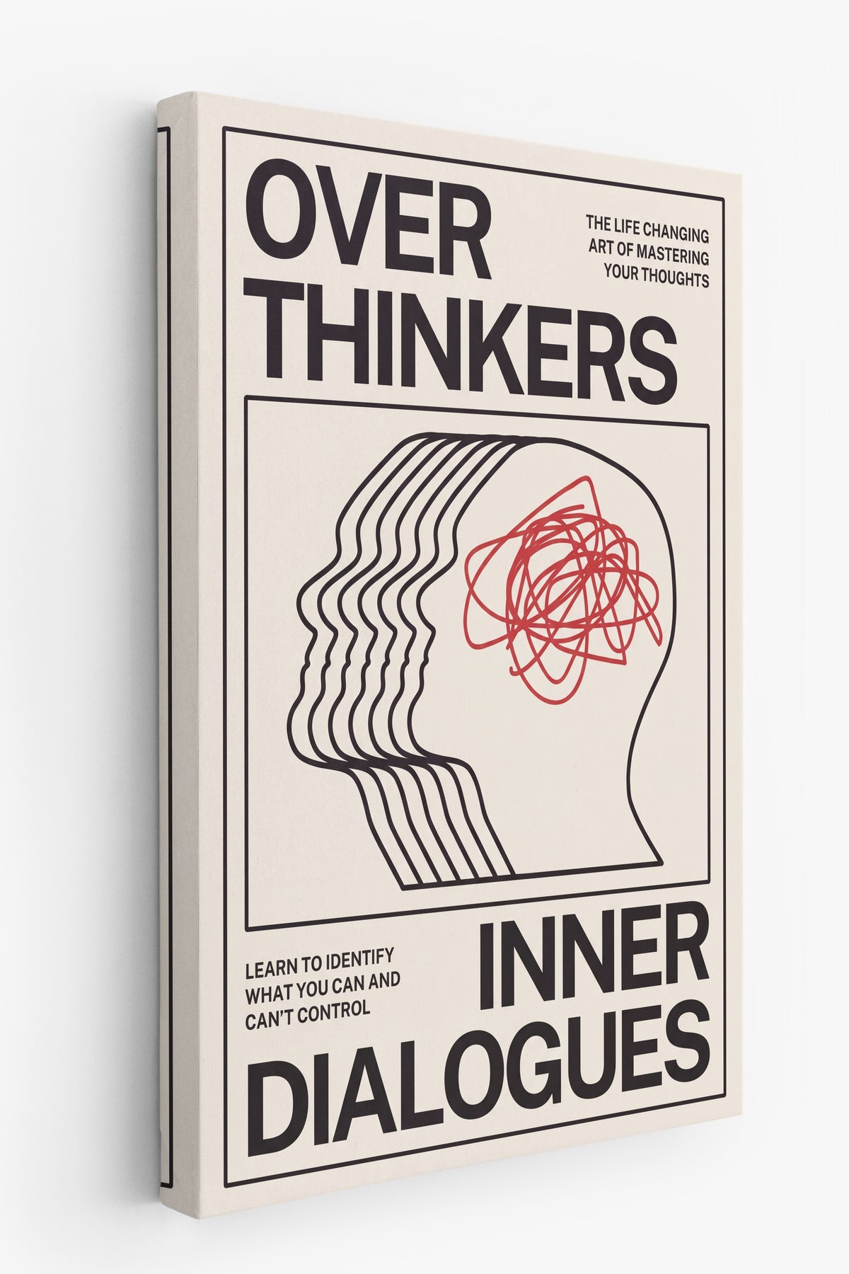 OVER THINKERS INNER DIALOGUES Kanvas Tablo — NO:180268