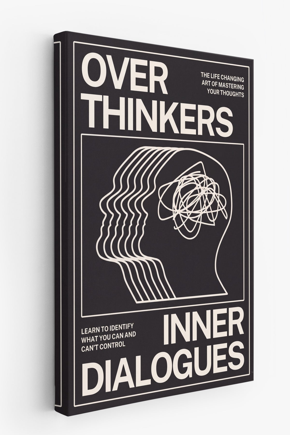 OVER THINKERS INNER DIALOGUES Kanvas Tablo — NO:180269