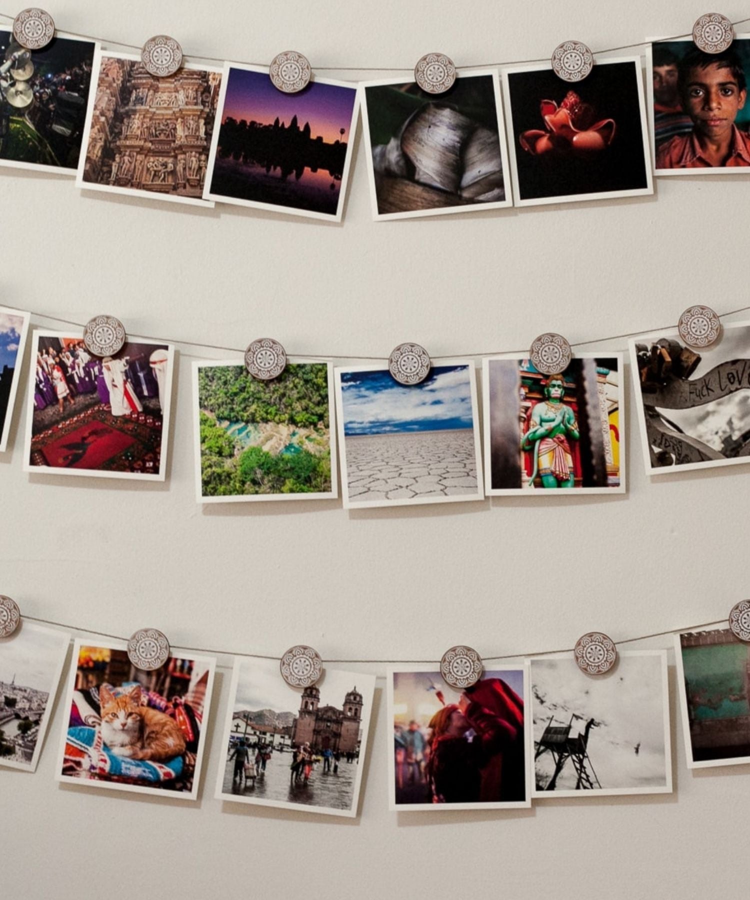 Instagram Fotoğraf Kolaj Seti -  Kare Fotoğraf Baskısı