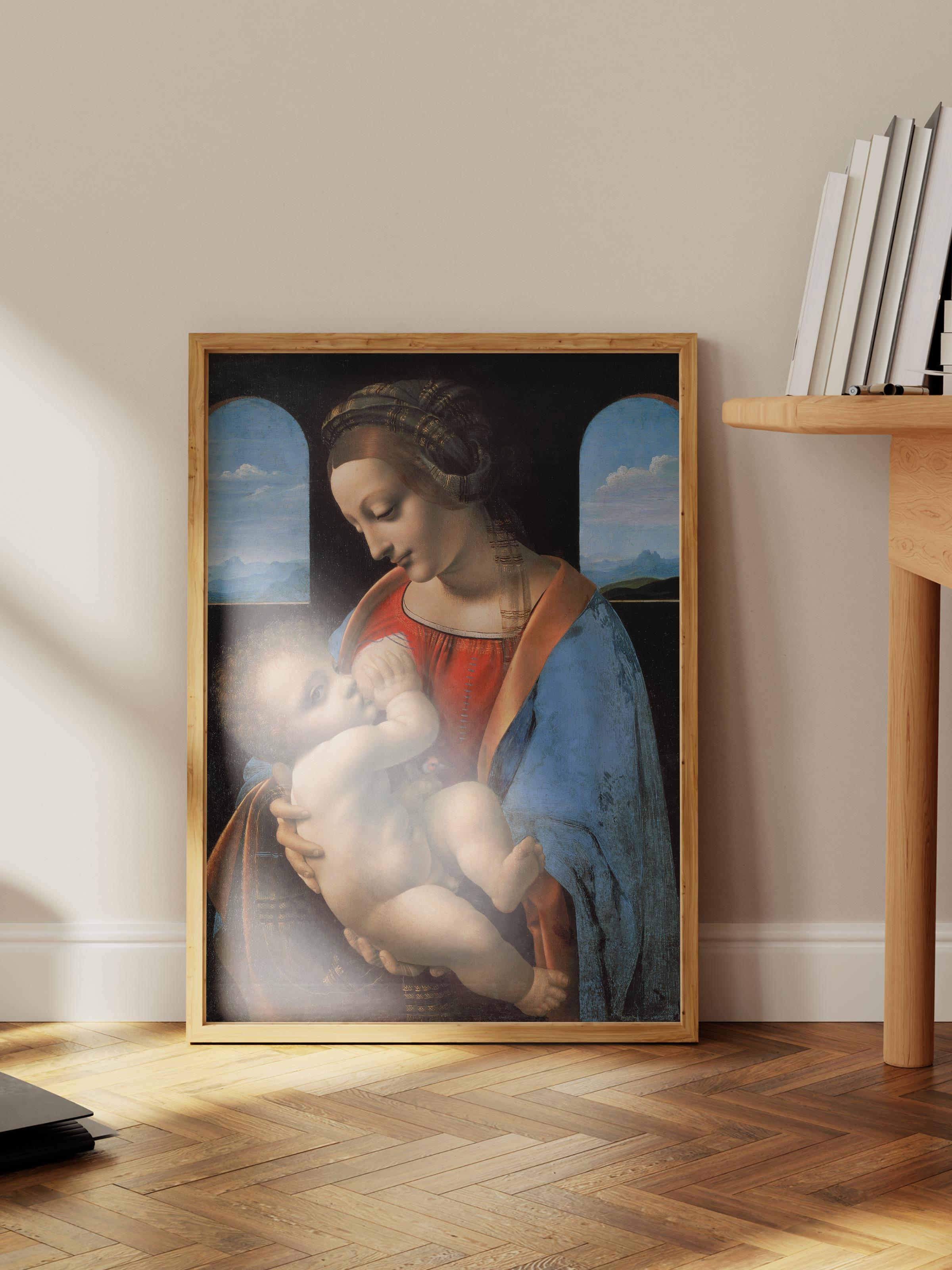 Leonardo Da Vinci Poster No:4 Modern Sanat Poster - Sanat Dekor Serisi - Duvar Tablosu, HD Baskı