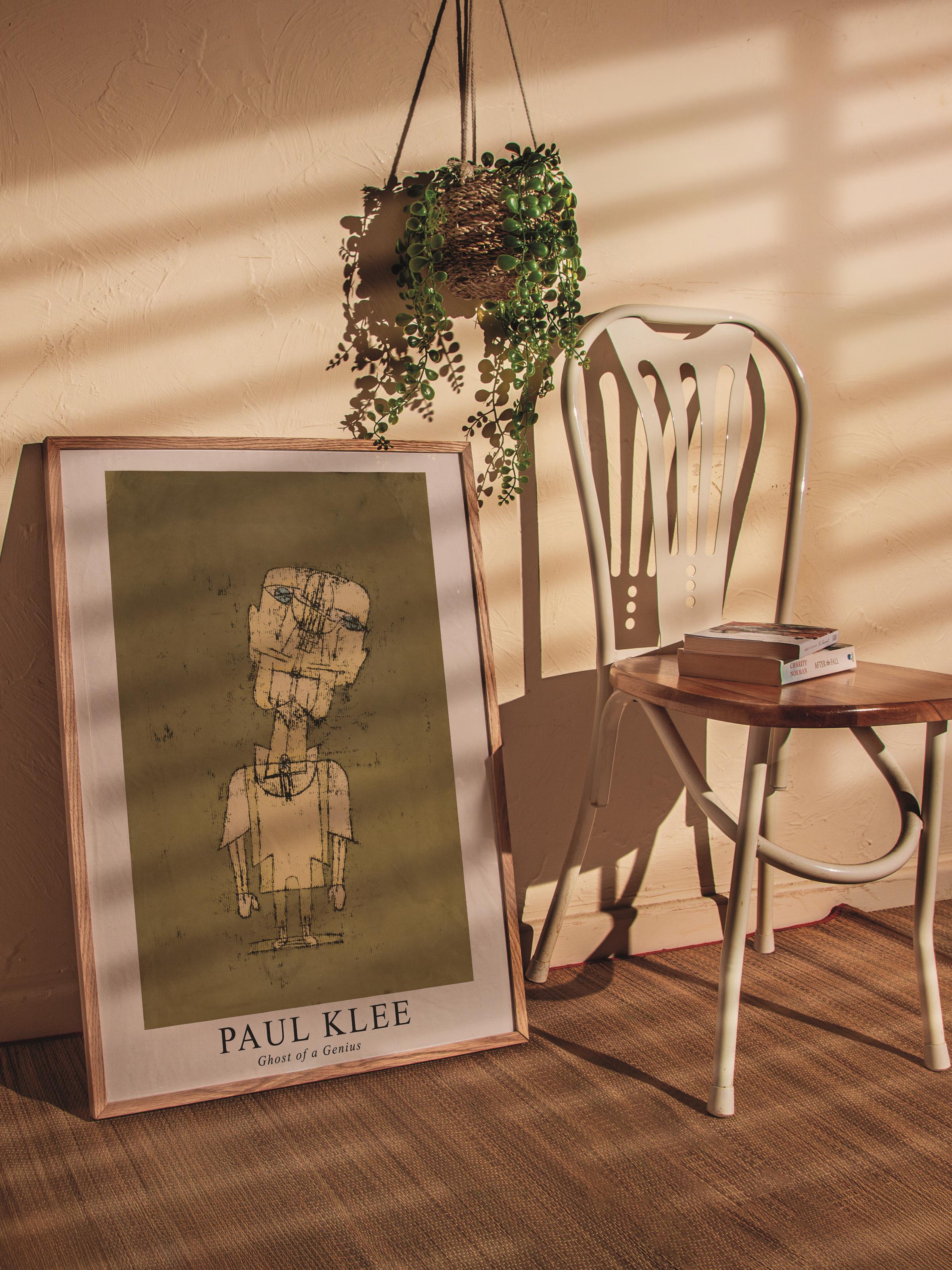 Paul Klee Tablo Seti, 3 Adet Ahşap Çerçeve ve Poster - Mutfak, Salon, Yatak Odası Duvar Dekoru