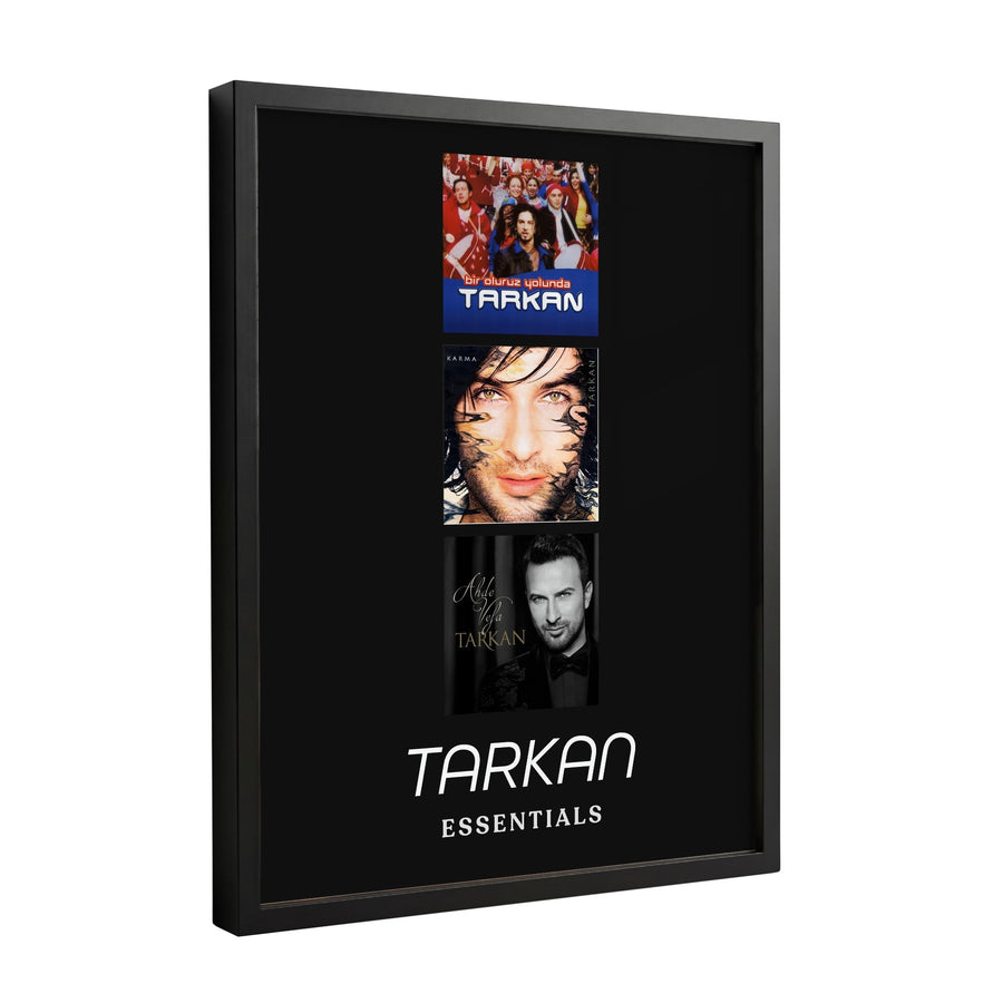 Siyah Sanatçı Albümleri Tablosu – Siyah Çerçeve, Kişiye Özel Essentials Poster