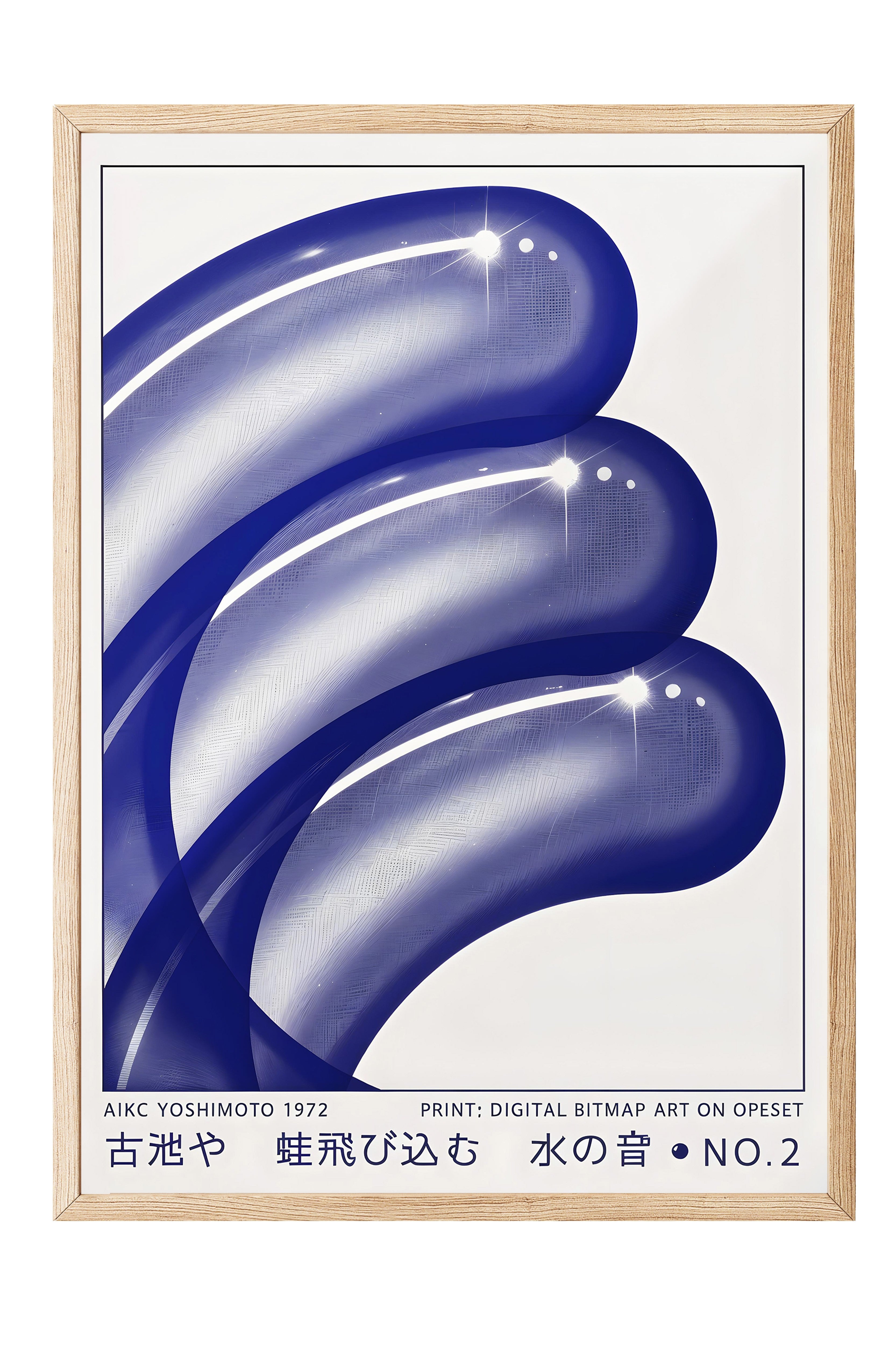 Ahşap Çerçeveli Tablo, Aiko Yoshimoto - 1, Comfort Serisi Poster ve  Ahşap Tablo, NO:108972