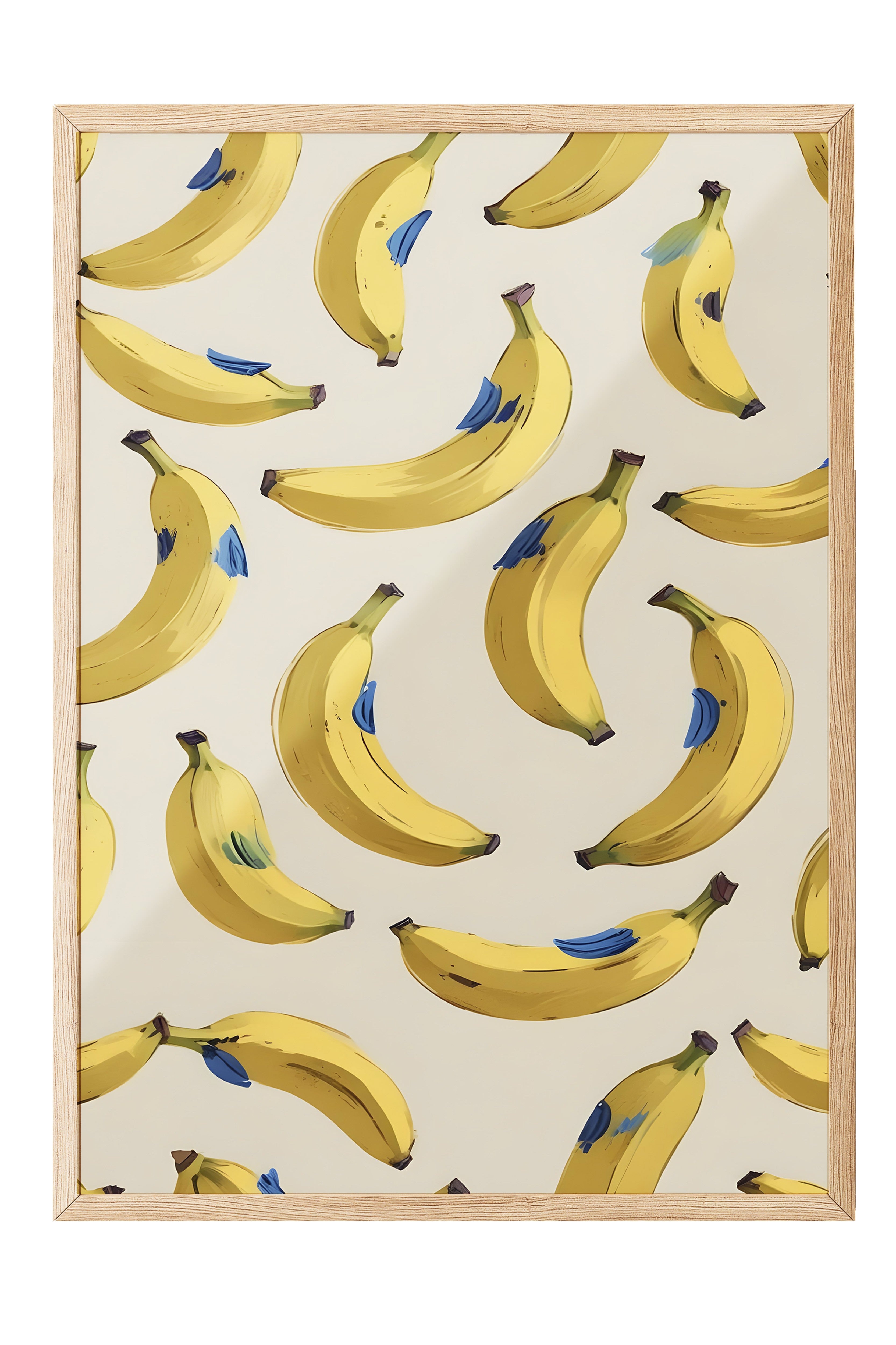 Ahşap Çerçeveli Tablo, Bananas, Comfort Serisi Mutfak Ahşap Tablo, NO:109140