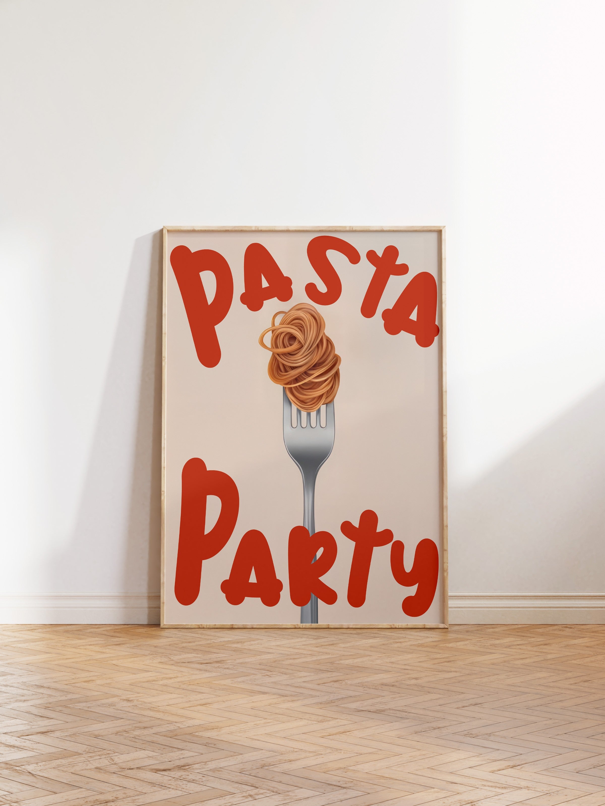 Ahşap Çerçeveli Tablo, Pasta Party, Comfort Serisi Mutfak Ahşap Tablo, NO:109056