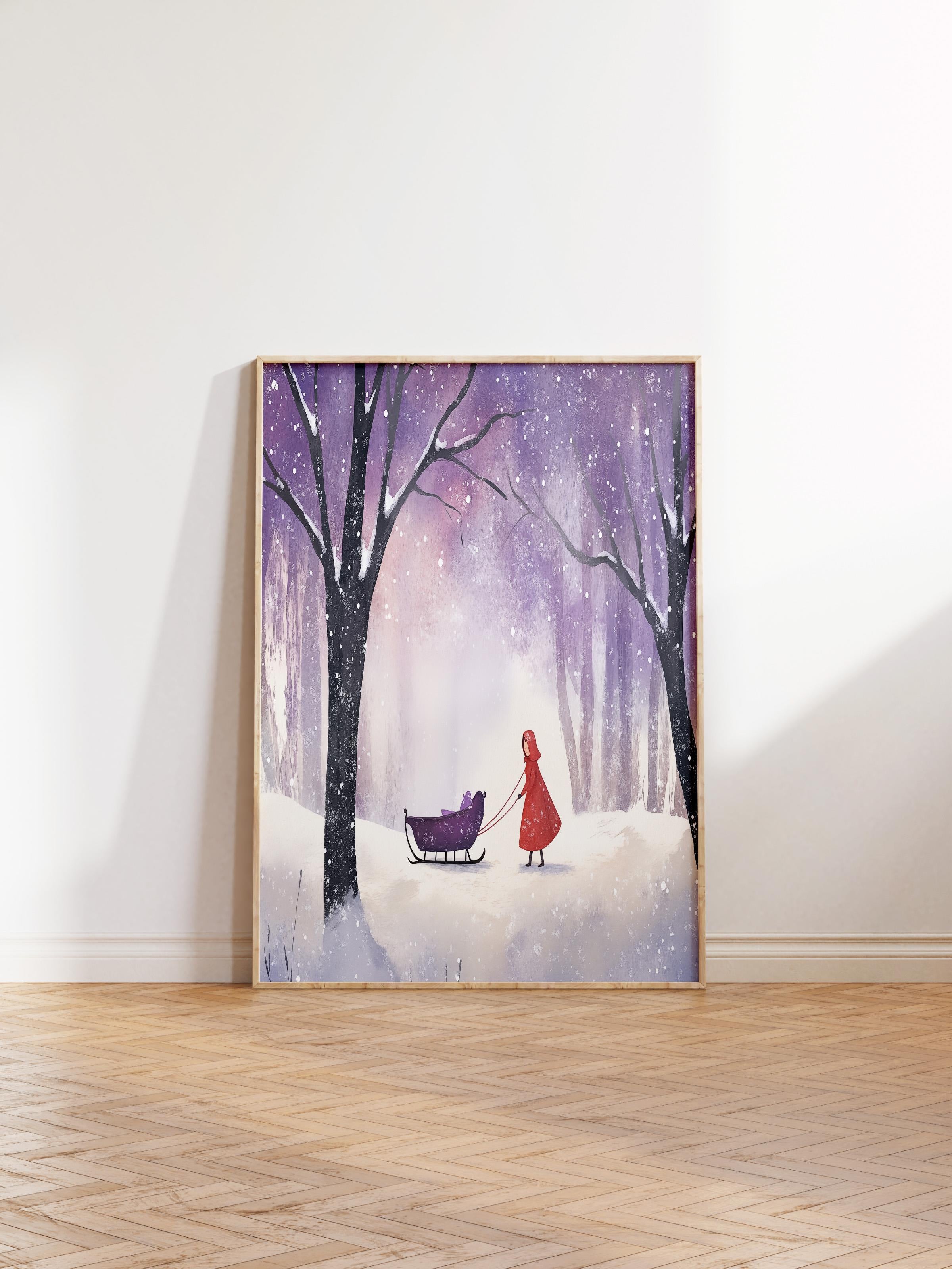 Ahşap Çerçeveli Tablo, Poster ve Çerçeve Seti, Yılbaşı Comfort Serisi NO:108792