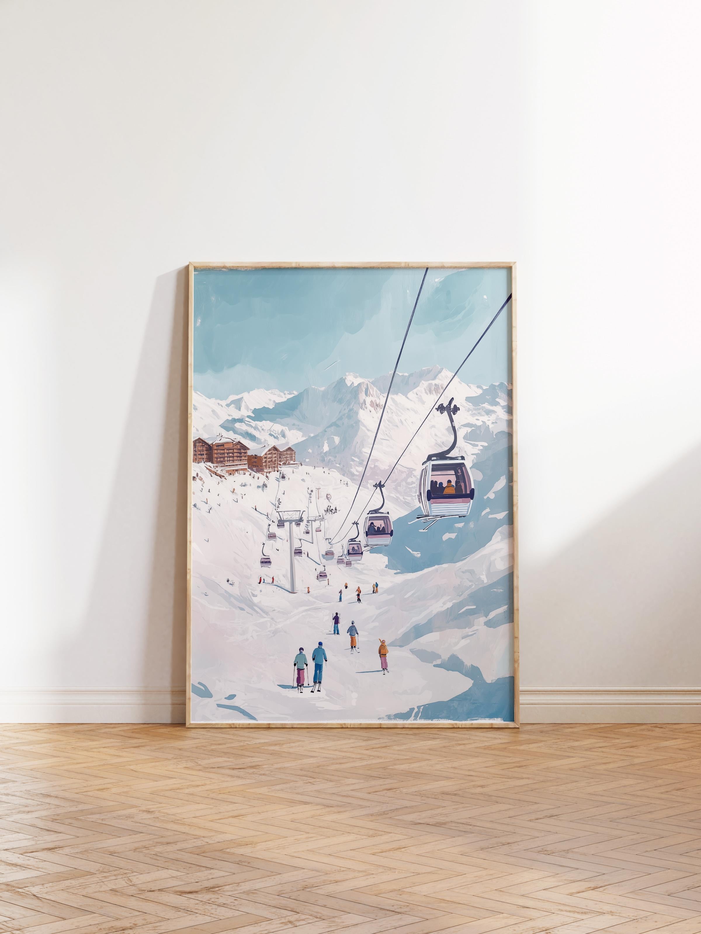 Ahşap Çerçeveli Tablo, Poster ve Çerçeve Seti, Yılbaşı Comfort Serisi NO:108797