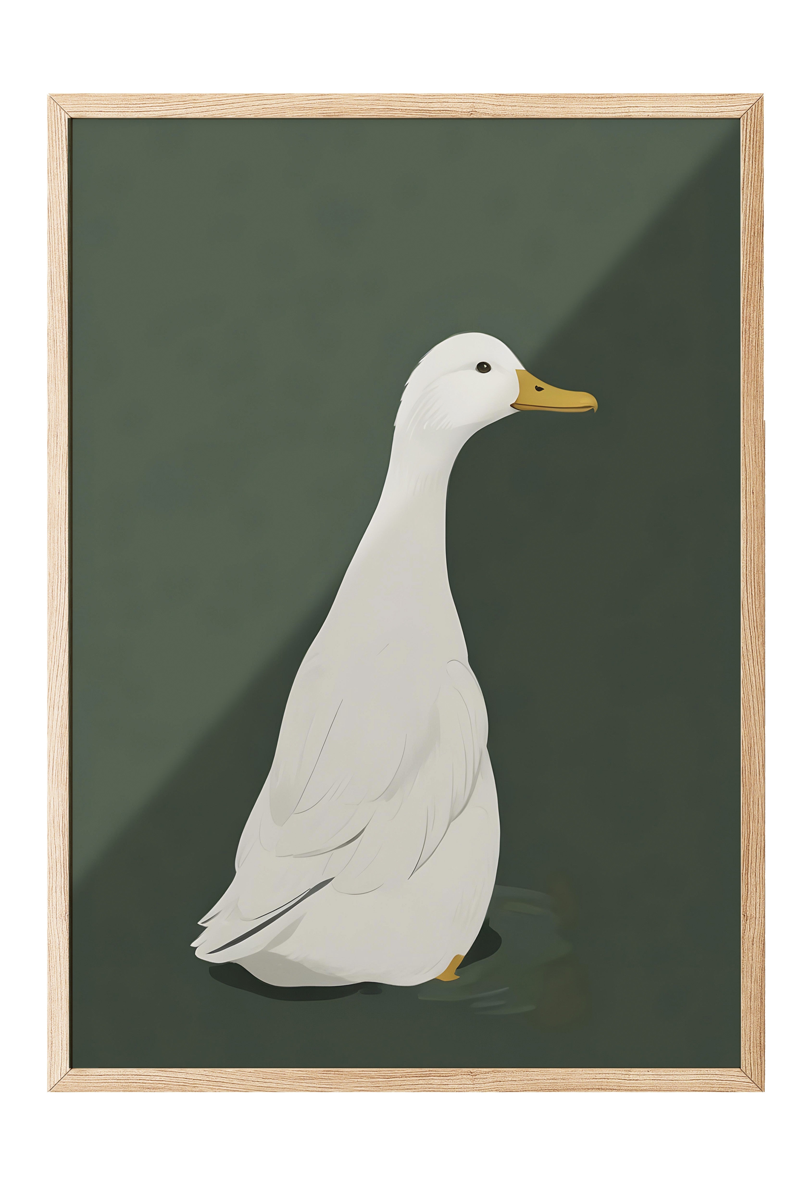 Ahşap Çerçeveli Tablo, Silly Goose , Comfort Serisi Poster ve Ahşap Tablo, NO:108947