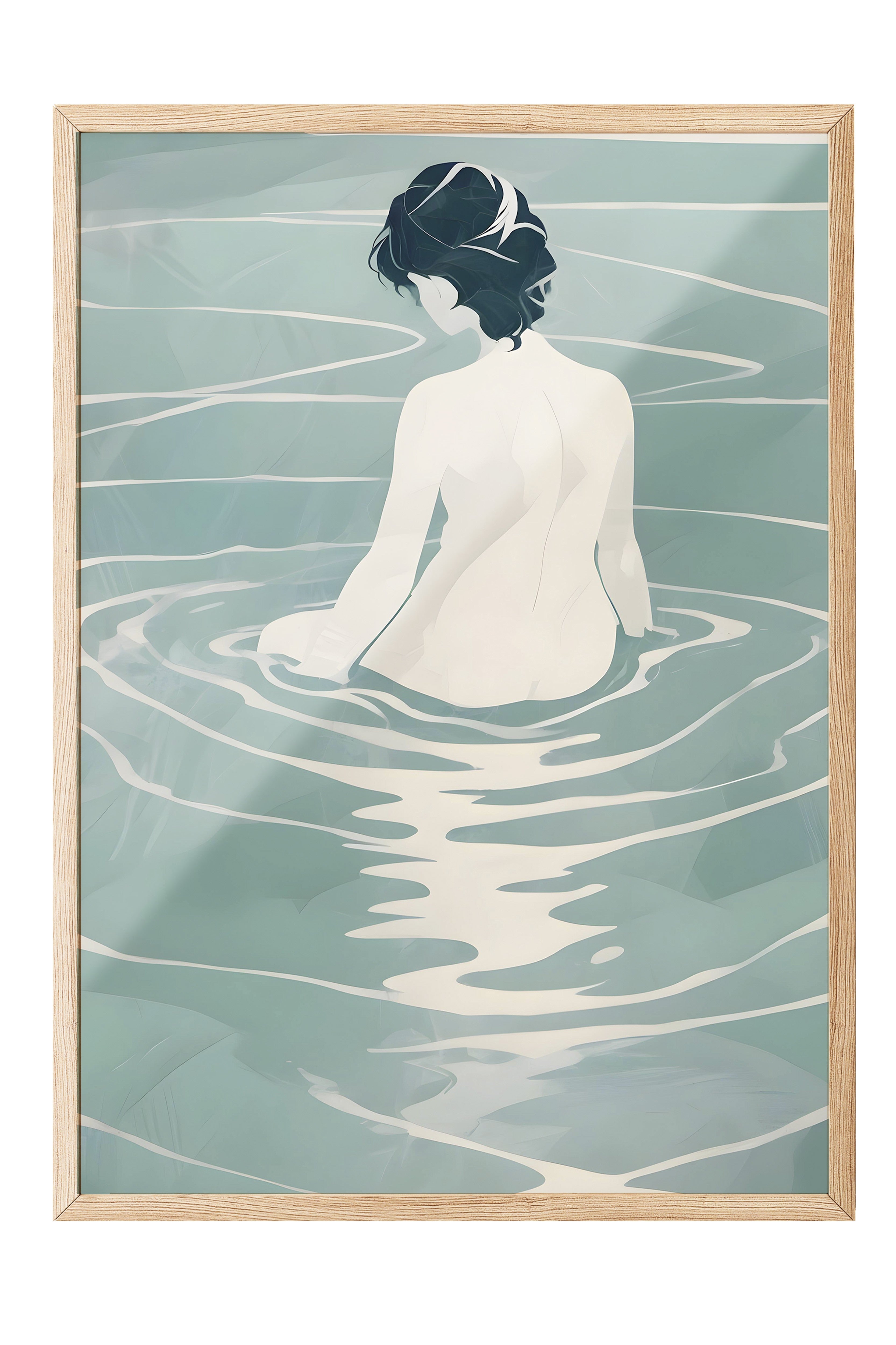Ahşap Çerçeveli Tablo, Vintage Japanese, Comfort Serisi Poster ve Ahşap Tablo, NO:108918