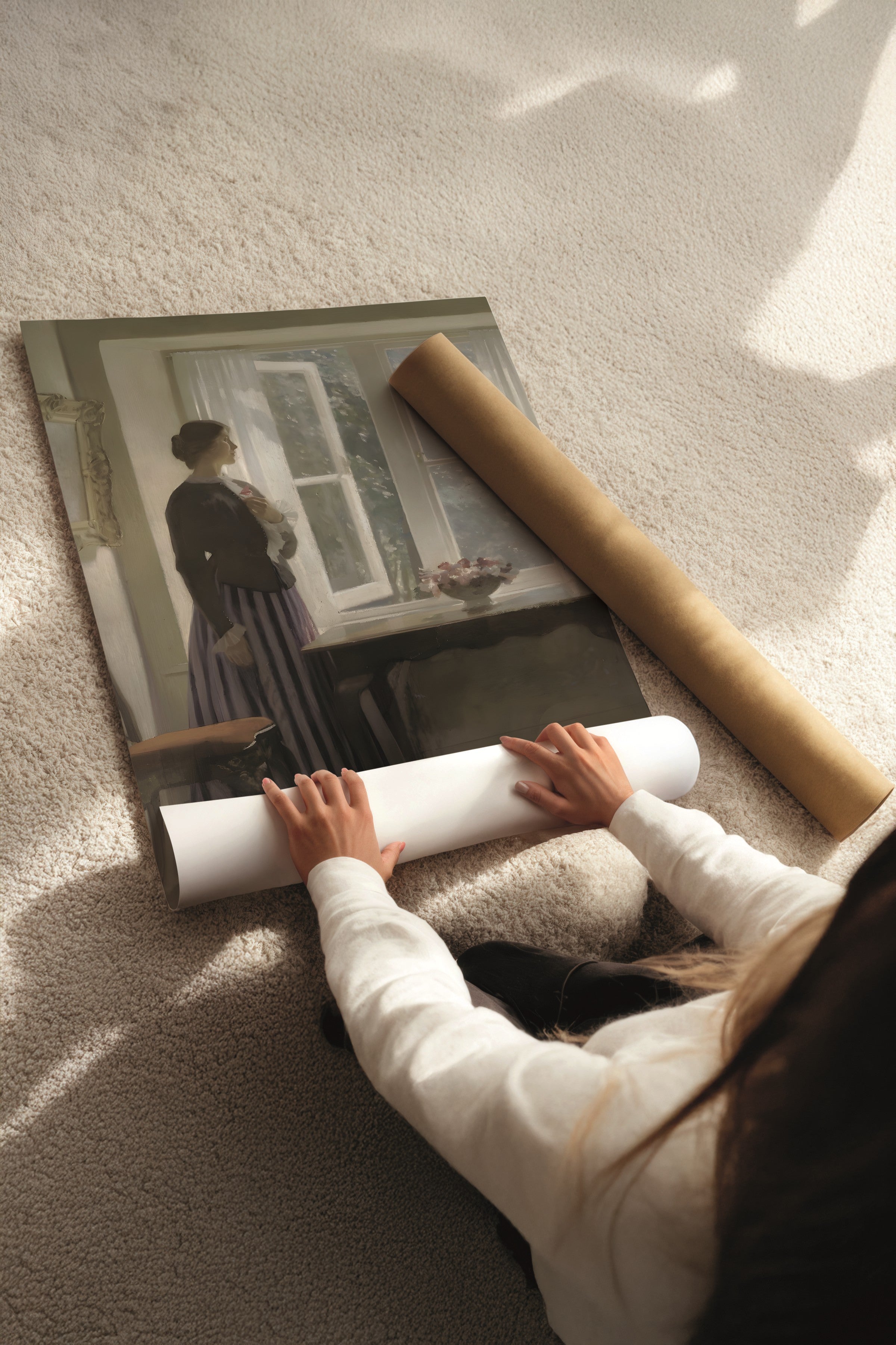 Ahşap Tablo Seti, 3 Adet Ahşap Çerçeveli Poster Waiting Model No:300872, Multicolor Duvar Dekoru