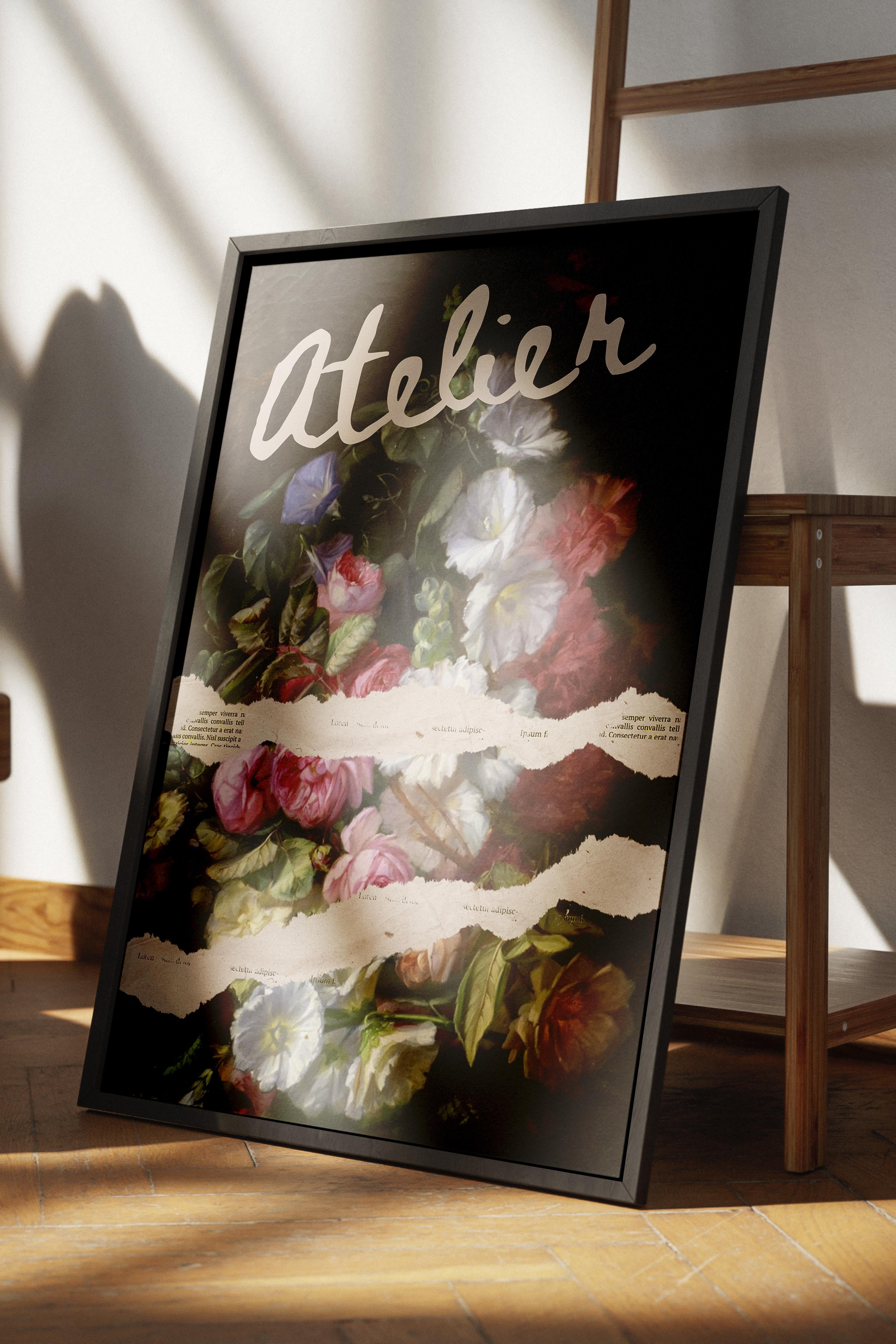 Alternatif Sanat Çerçevesiz Poster, Duvar Dekoru, Çerçevesiz Duvar Tablosu - Arşivsel Kalın Kağıt