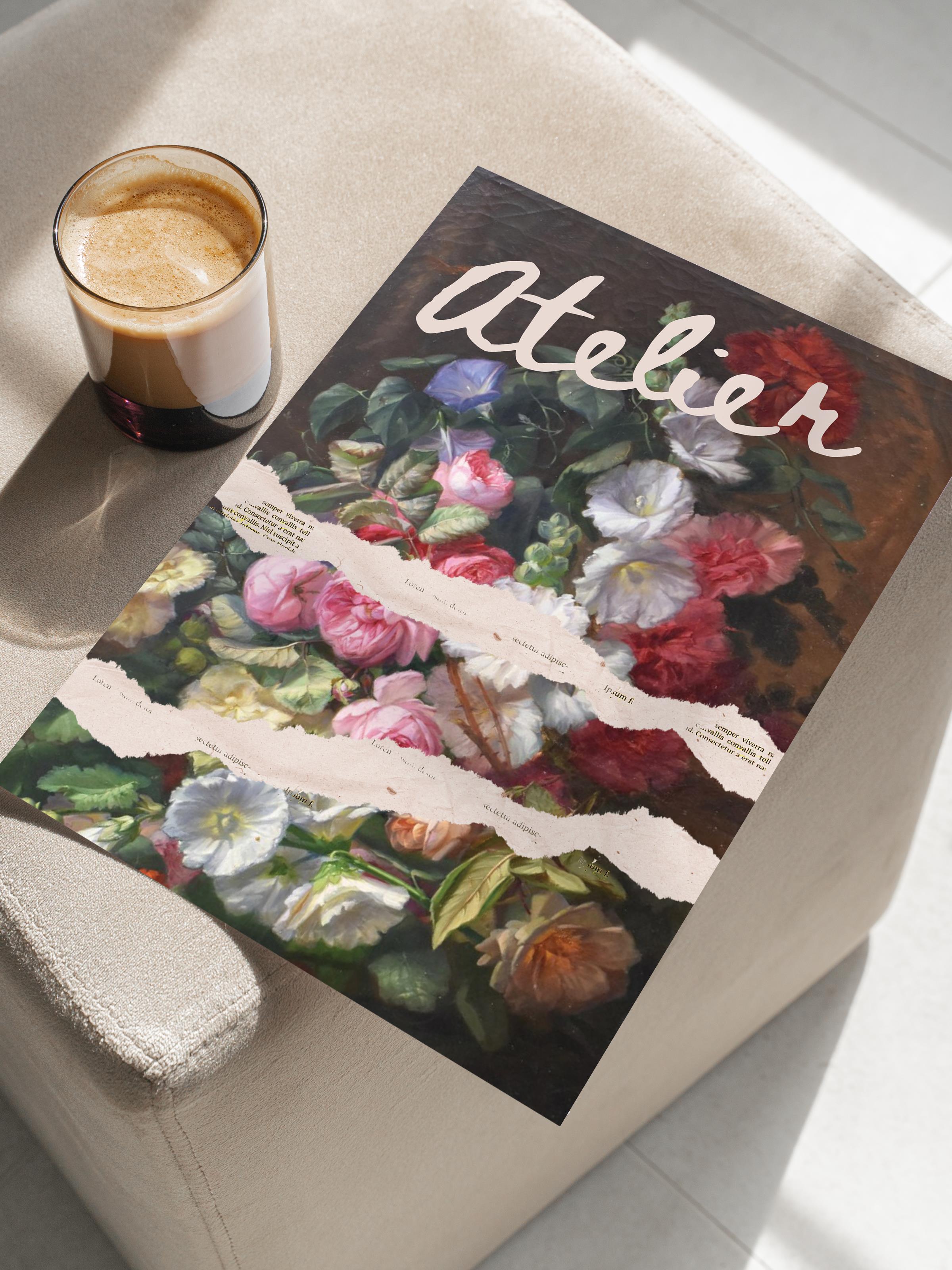 Alternatif Sanat Çerçevesiz Poster, Duvar Dekoru, Çerçevesiz Duvar Tablosu - Arşivsel Kalın Kağıt