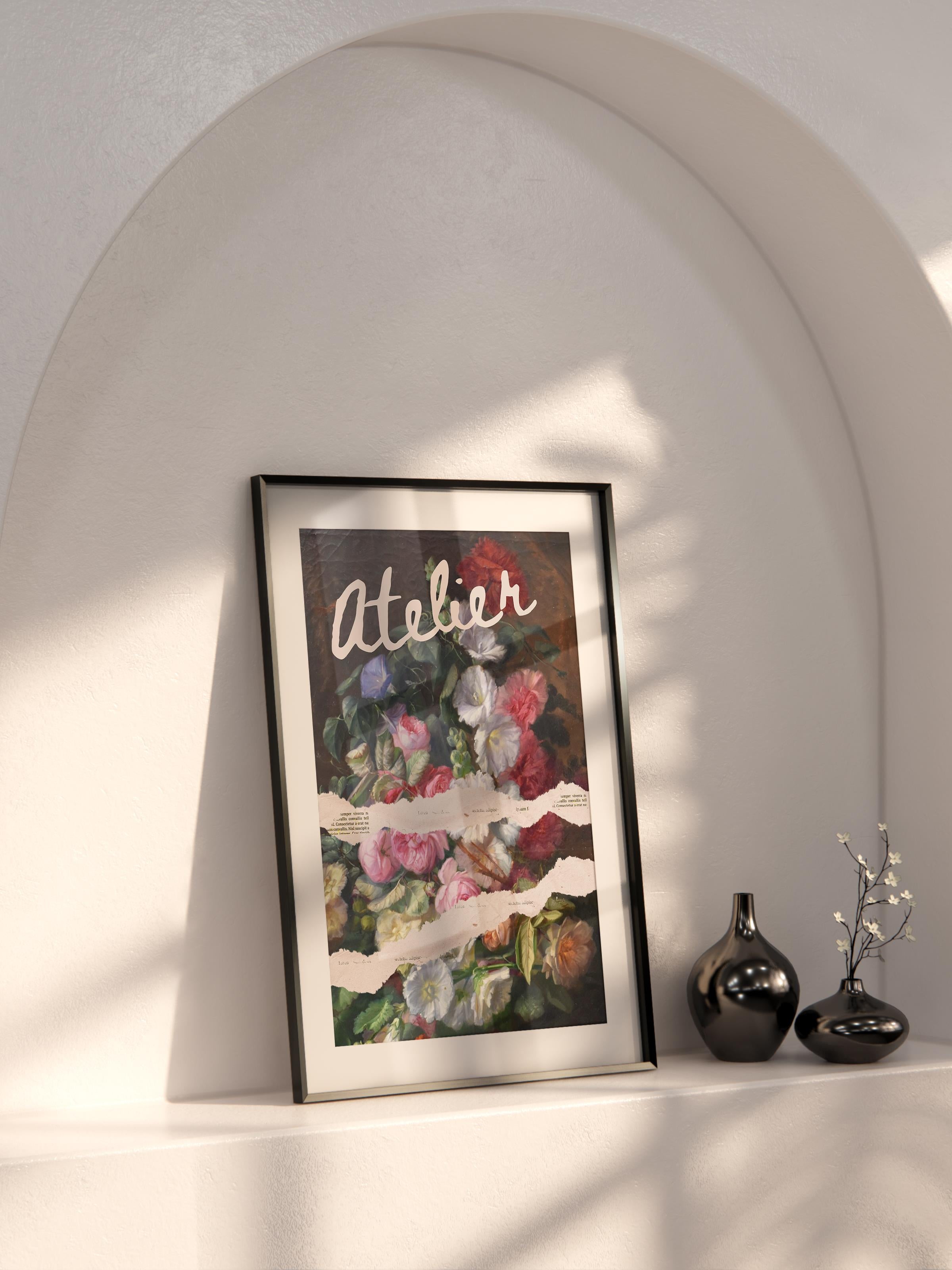 Alternatif Sanat Çerçevesiz Poster, Duvar Dekoru, Çerçevesiz Duvar Tablosu - Arşivsel Kalın Kağıt
