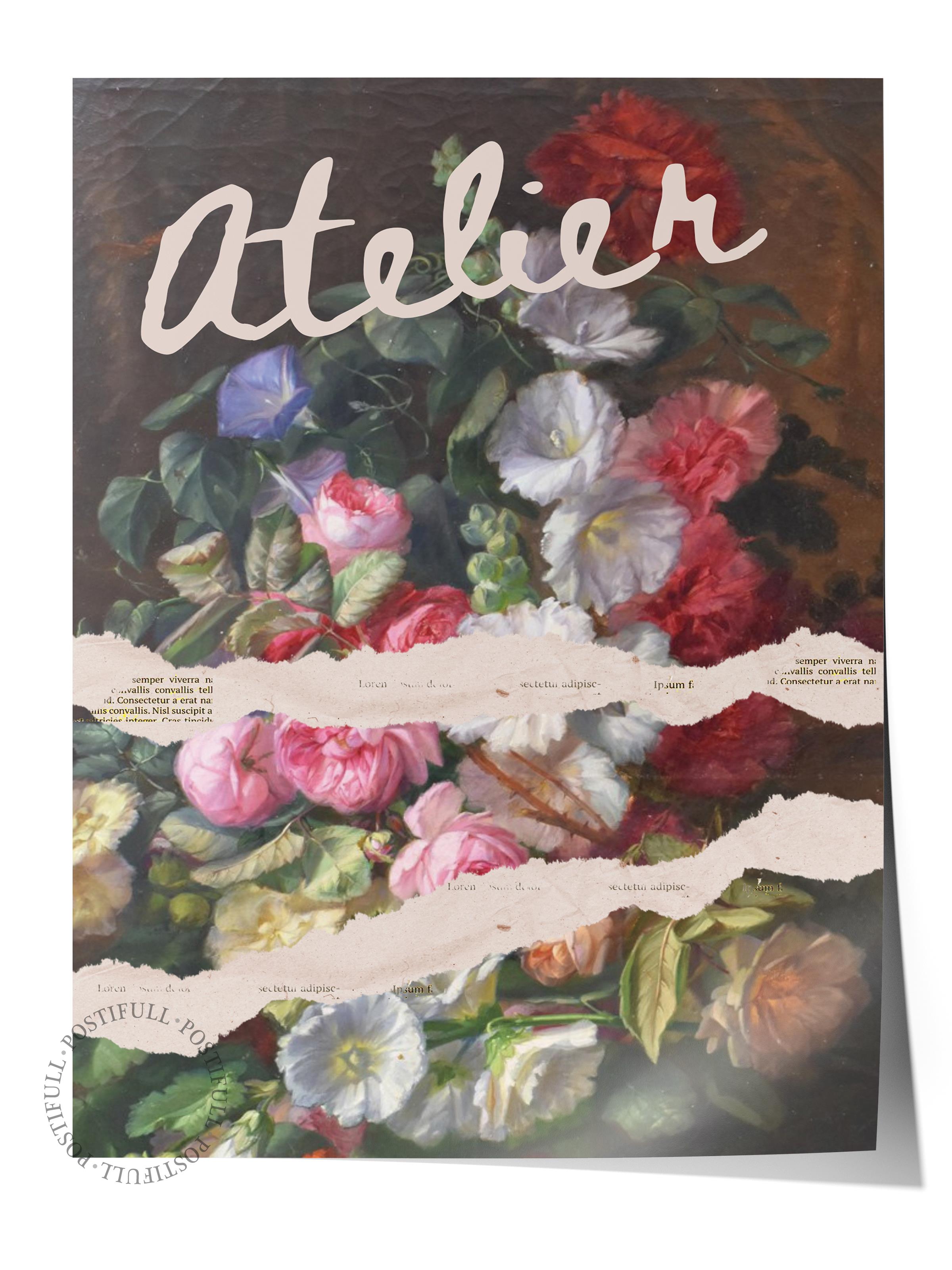 Alternatif Sanat Çerçevesiz Poster, Duvar Dekoru, Çerçevesiz Duvar Tablosu - Arşivsel Kalın Kağıt