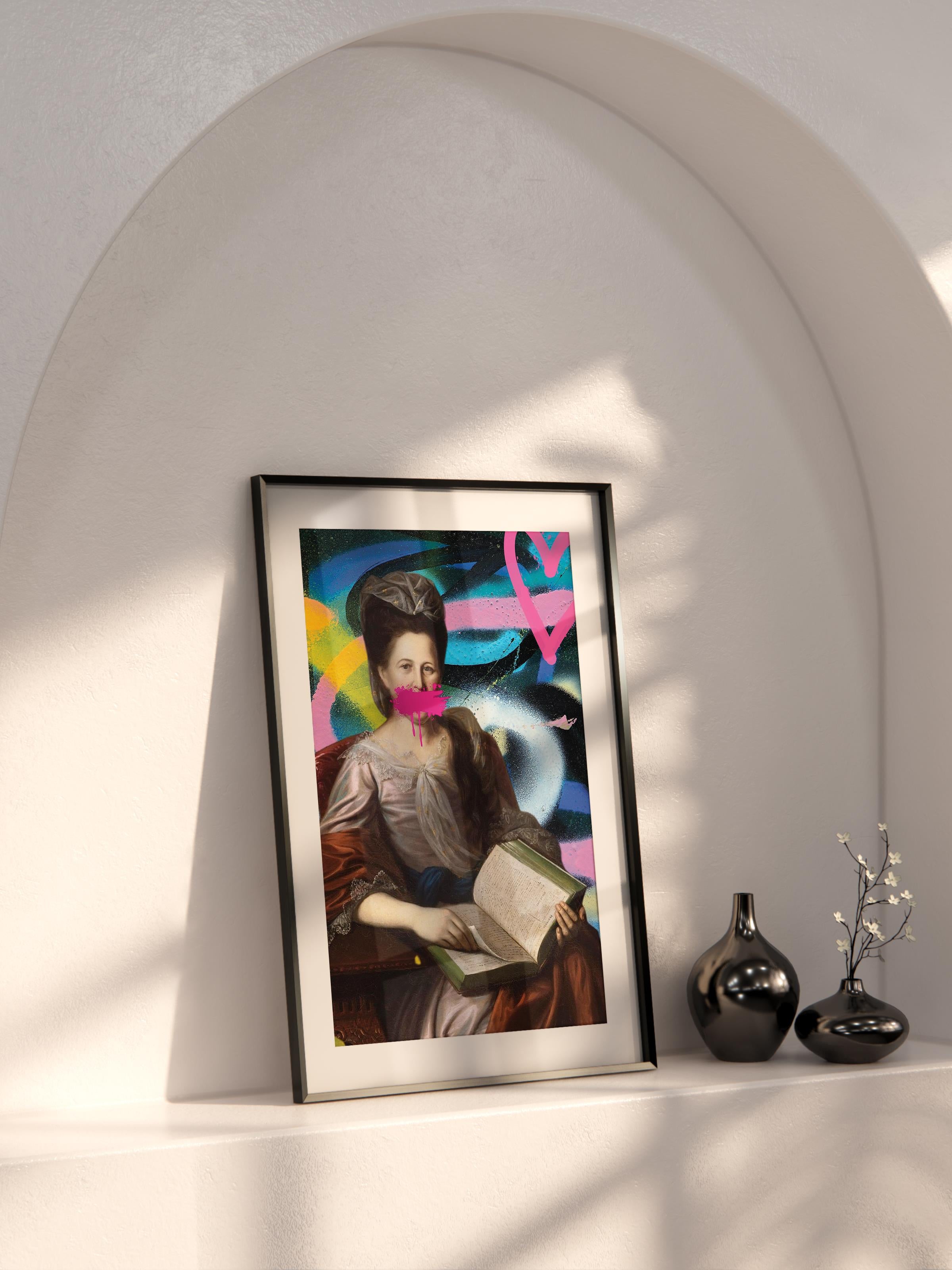 Alternatif Sanat Çerçevesiz Poster, Duvar Dekoru, Çerçevesiz Duvar Tablosu - Arşivsel Kalın Kağıt