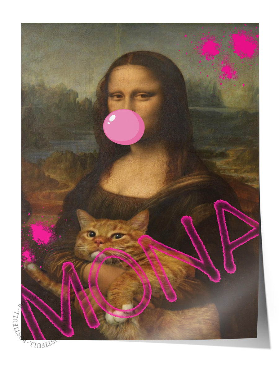 Mona Alternatif Sanat Çerçevesiz Poster
