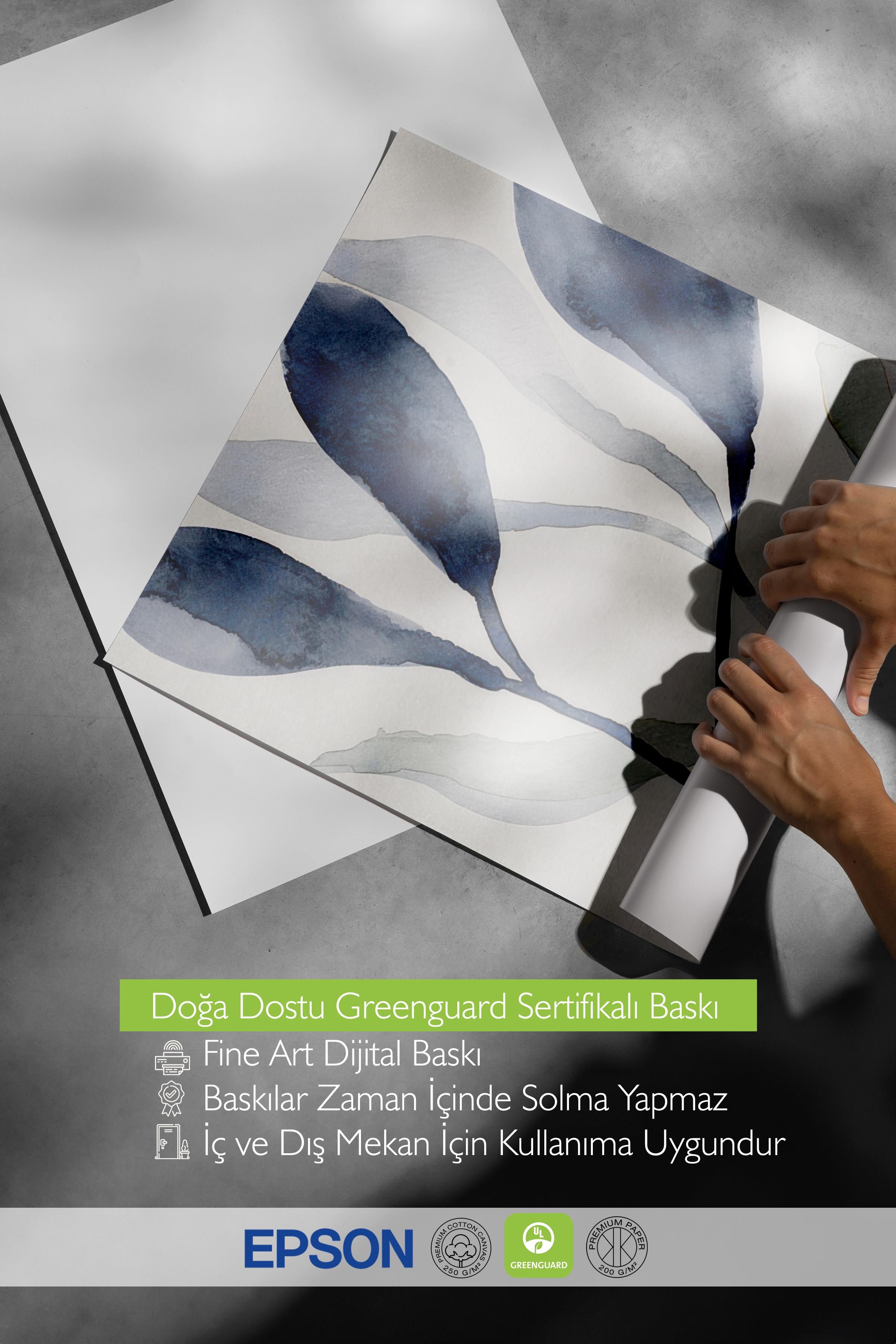 Aquatic Greenery No1 Poster, Dikey Duvar Tablosu Comfort Serisi NO:108526