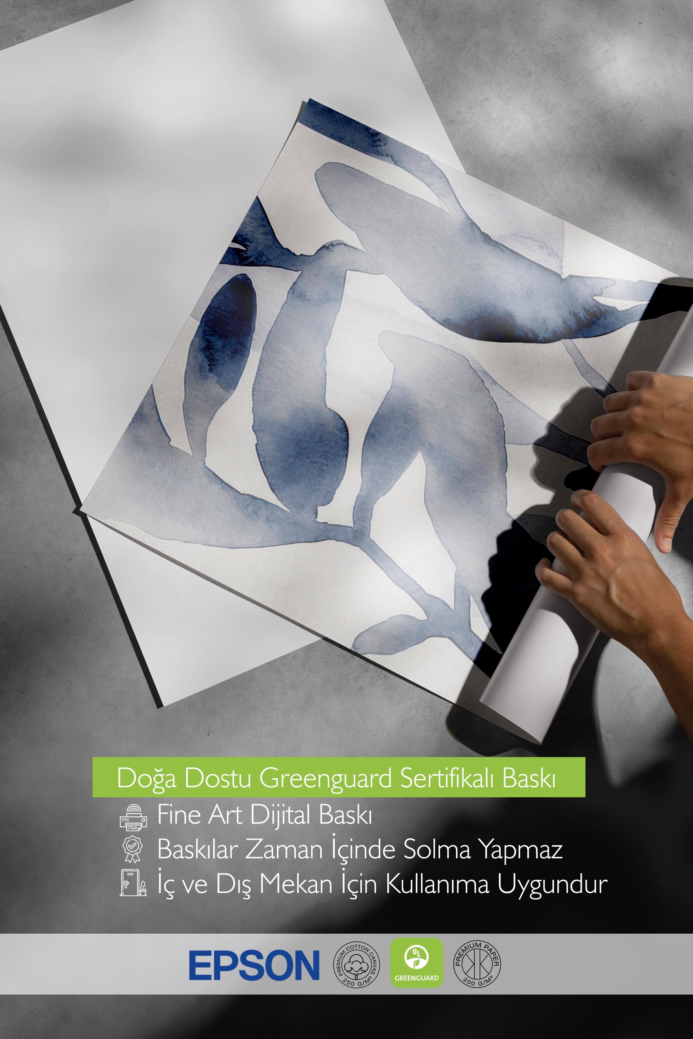 Aquatic Greenery No2 Poster, Dikey Duvar Tablosu Comfort Serisi NO:108527