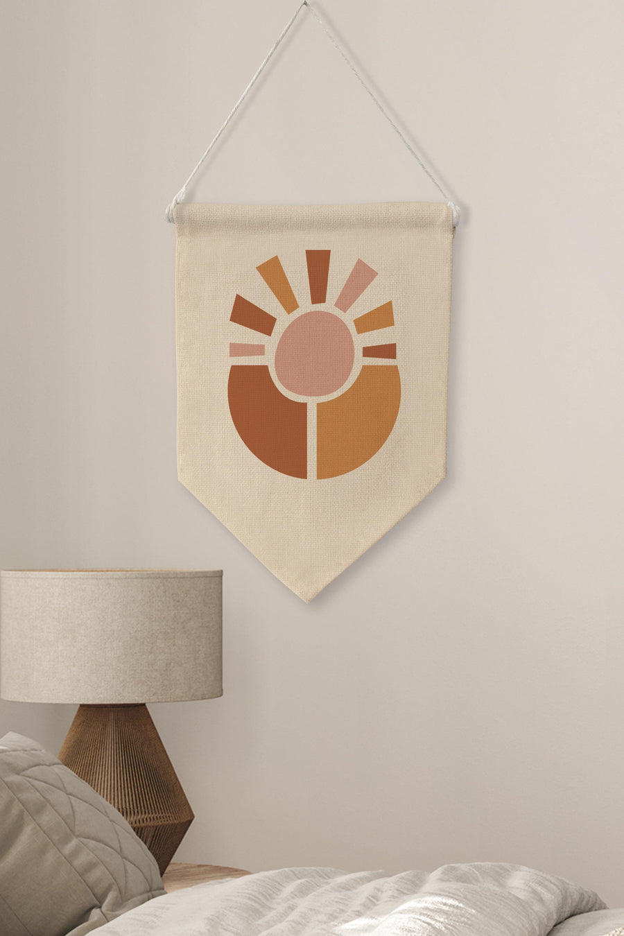 Balkon Duvar Dekoru, Pinterest Oda Dekoru, Boho Kanvas Flama Askılı Duvar Örtüsü Ve Süsü NO:462