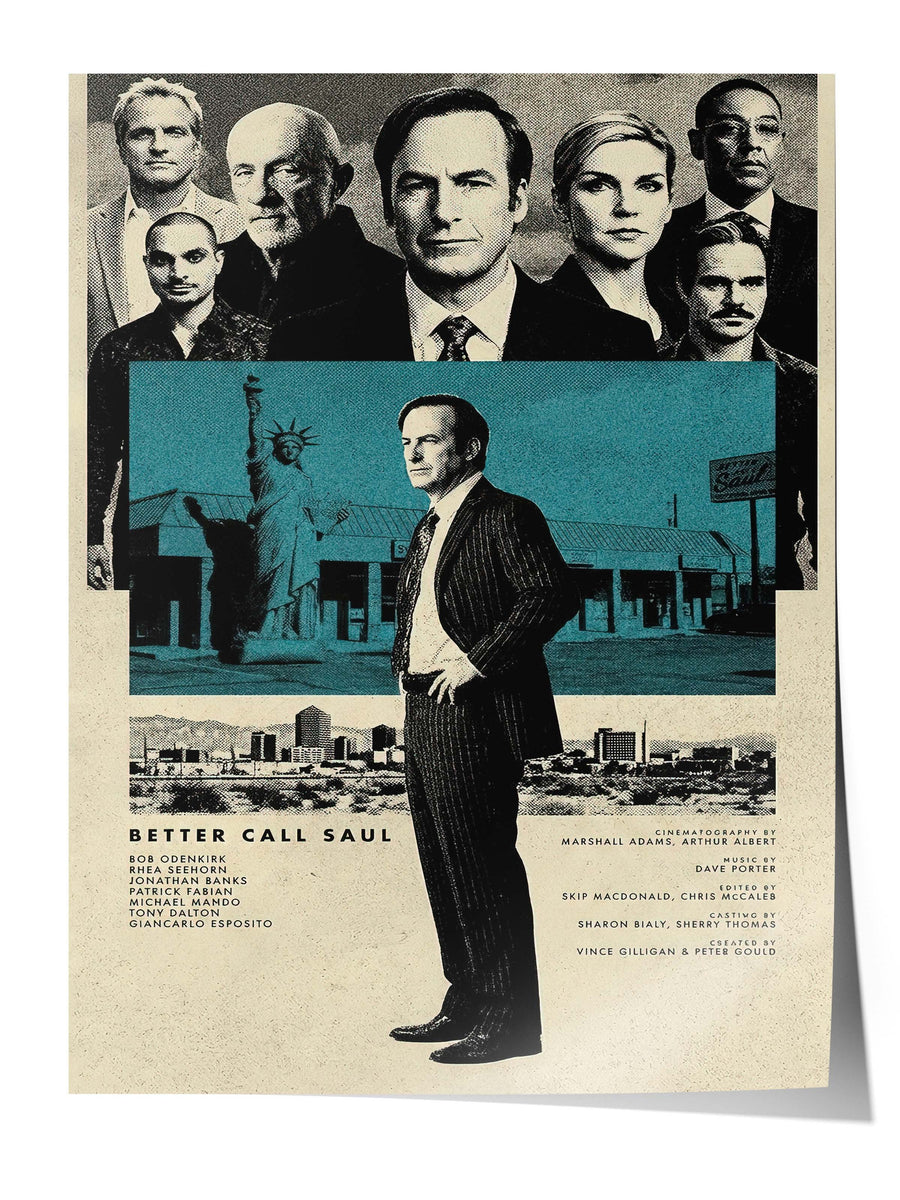 Better Call Saul Posteri, Sinema ve Dizi Tablo Posterleri, Film Dizi Afişleri NO:112793