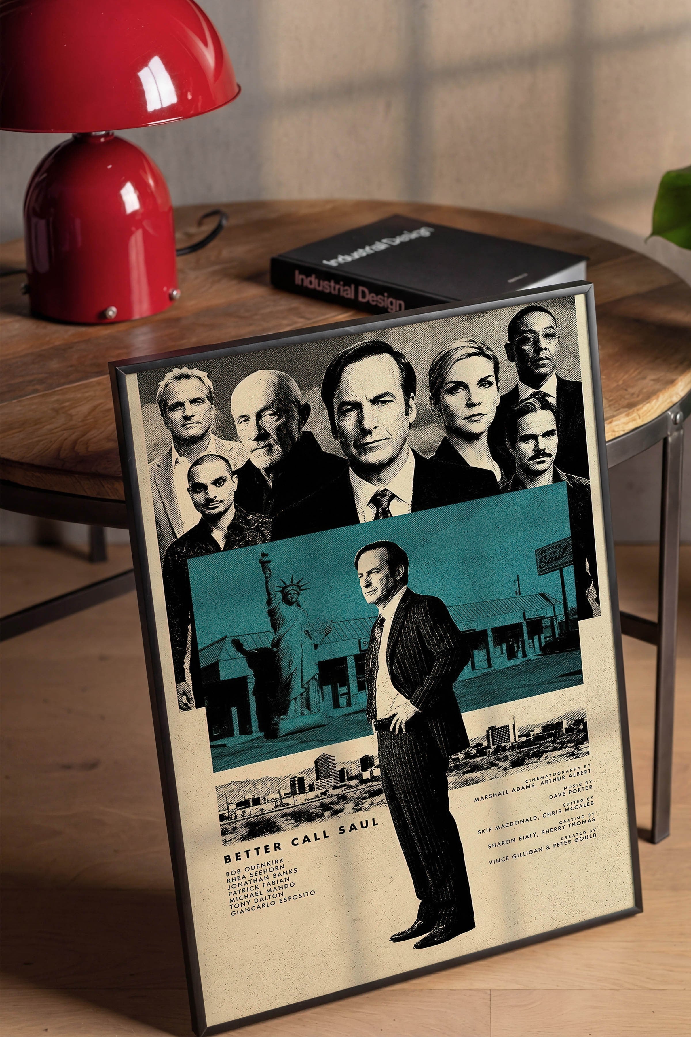 Better Call Saul Siyah Çerçeveli Poster, Sinema ve Dizi Tablo, Film Dizi Afişleri NO:112793