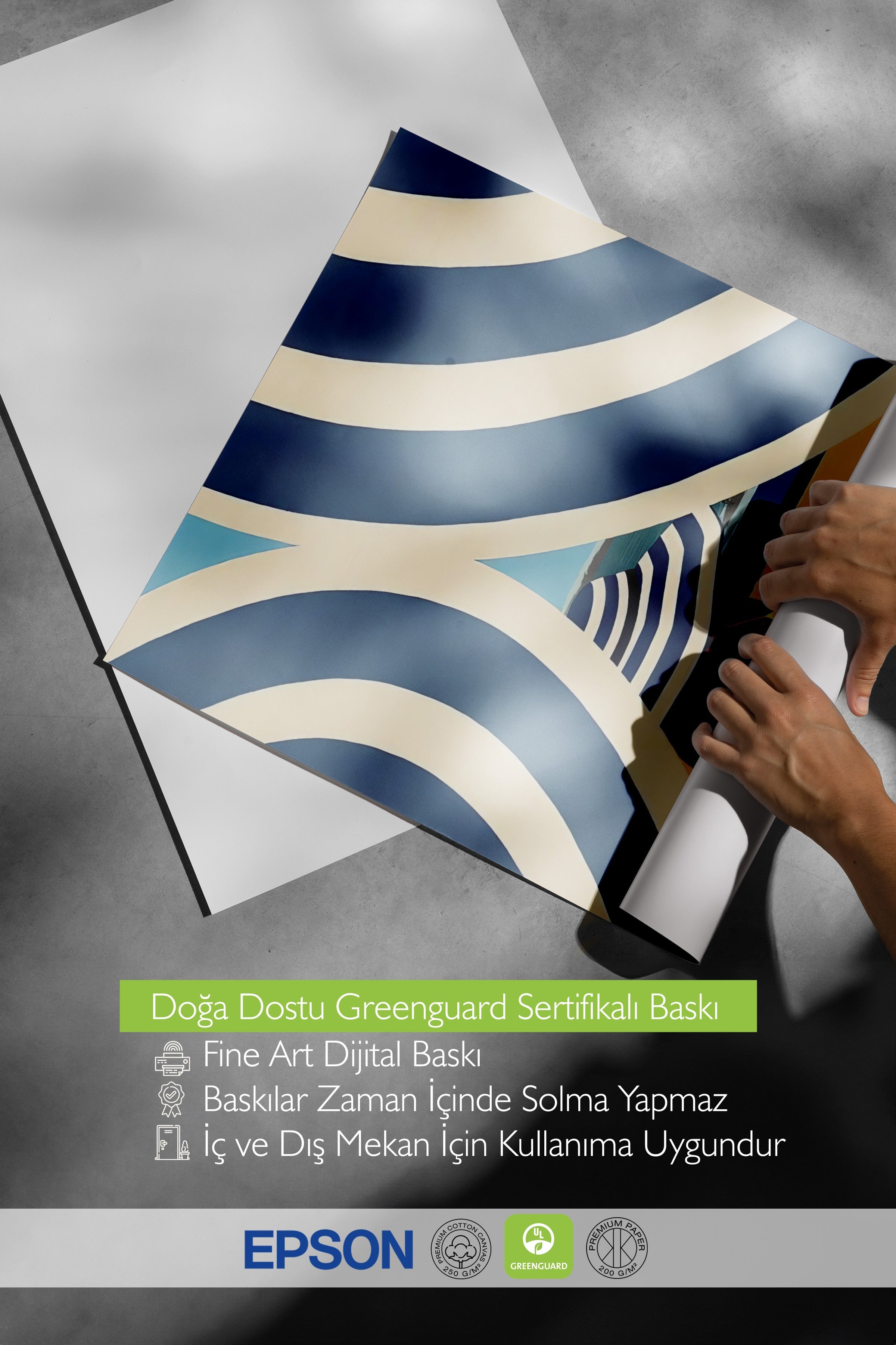 Beyaz Çerçeveli Poster, Sarı Bikinili Siyahi Kadın, İllüstrasyon, Gümüş Renk Poster, 2025 Yaz Seçkisi, NO:109606